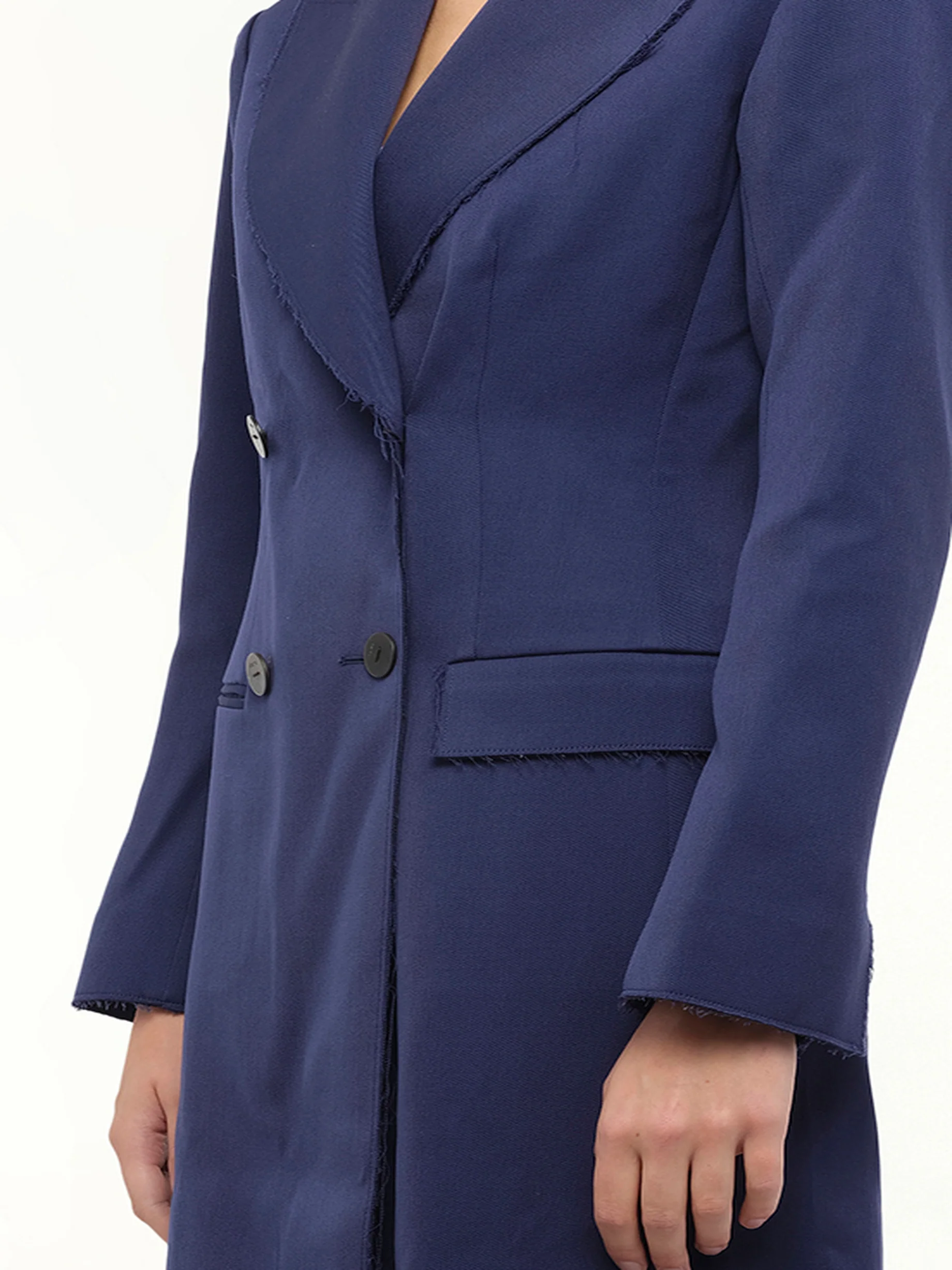 Db Coat in Navy - Image 3