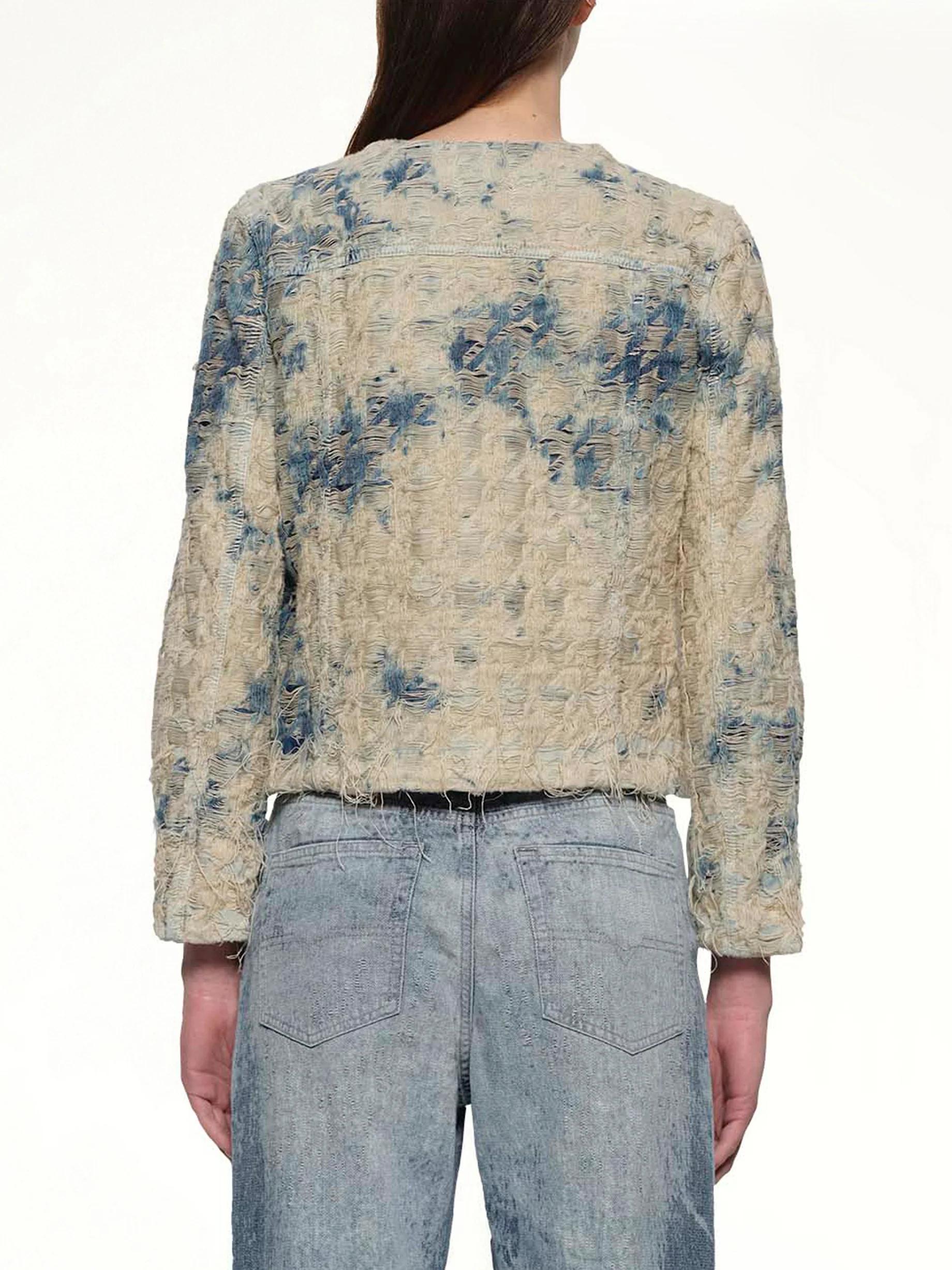 DE-GRAFY-FSH Runway Jacket in Blue - Image 5
