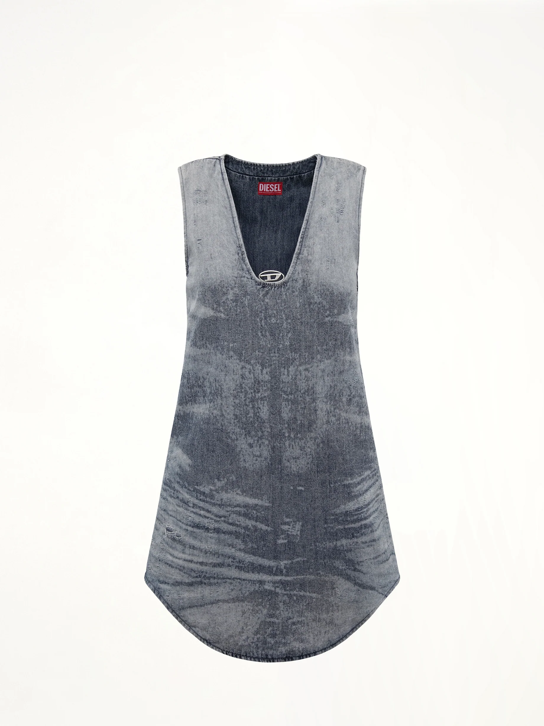 DE-LARIS-DRESS-FSH in Blue - Image 2