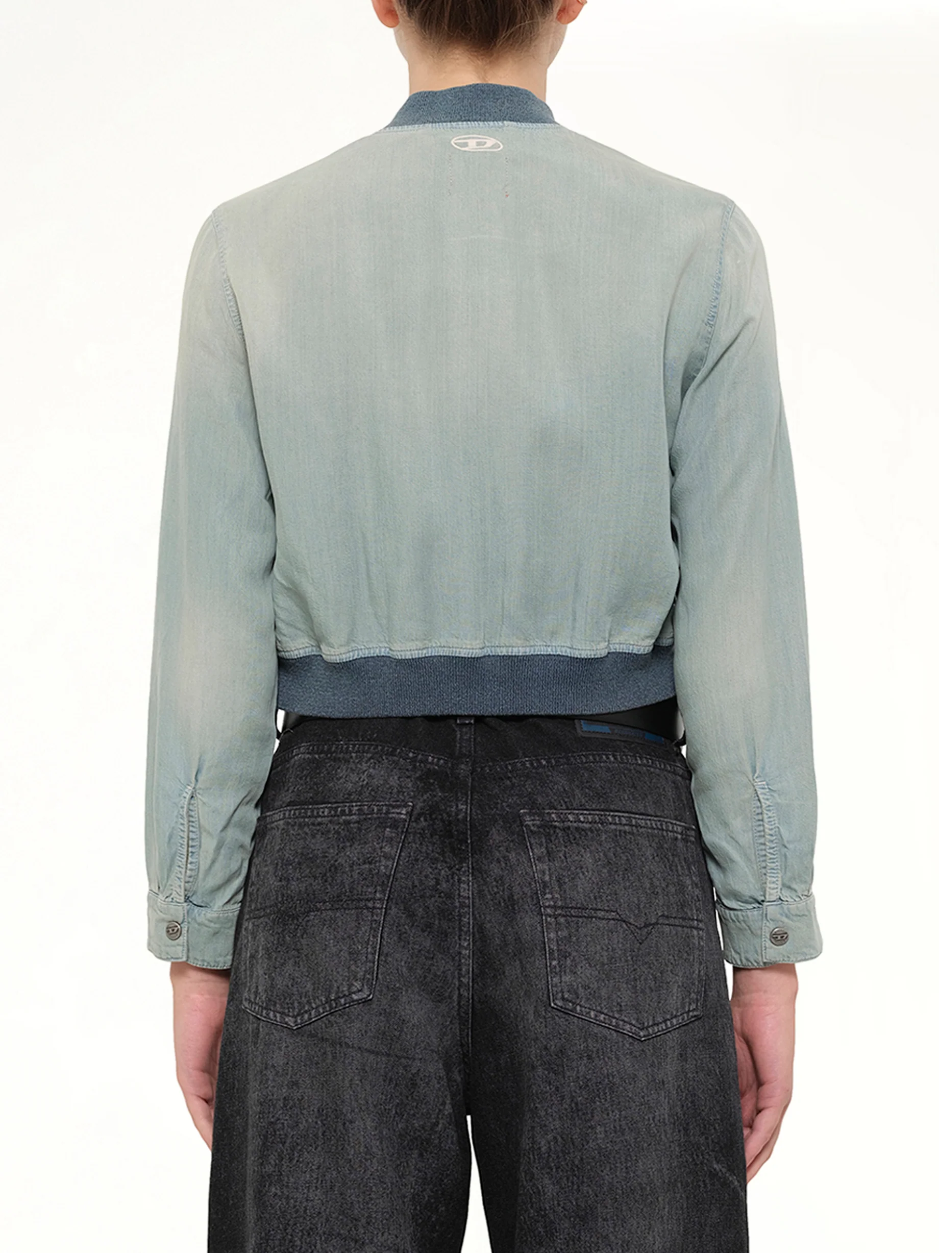 DE-RANIA-S1 Denim Jacket in Blue - Image 5