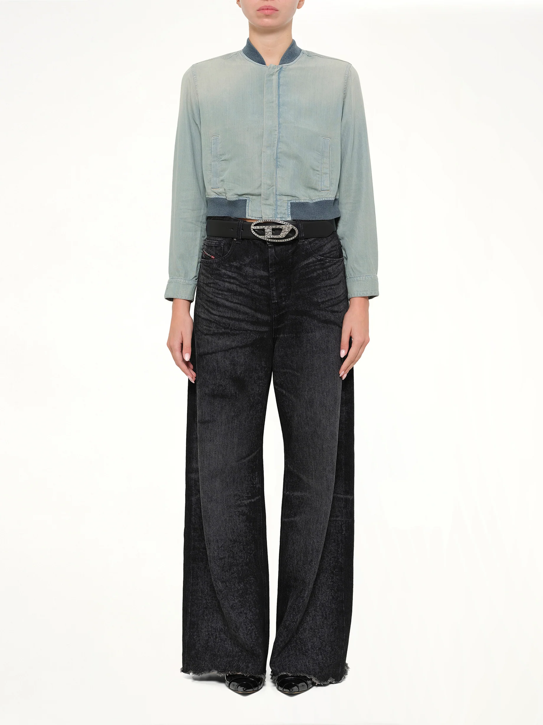DE-RANIA-S1 Denim Jacket in Blue - Image 7