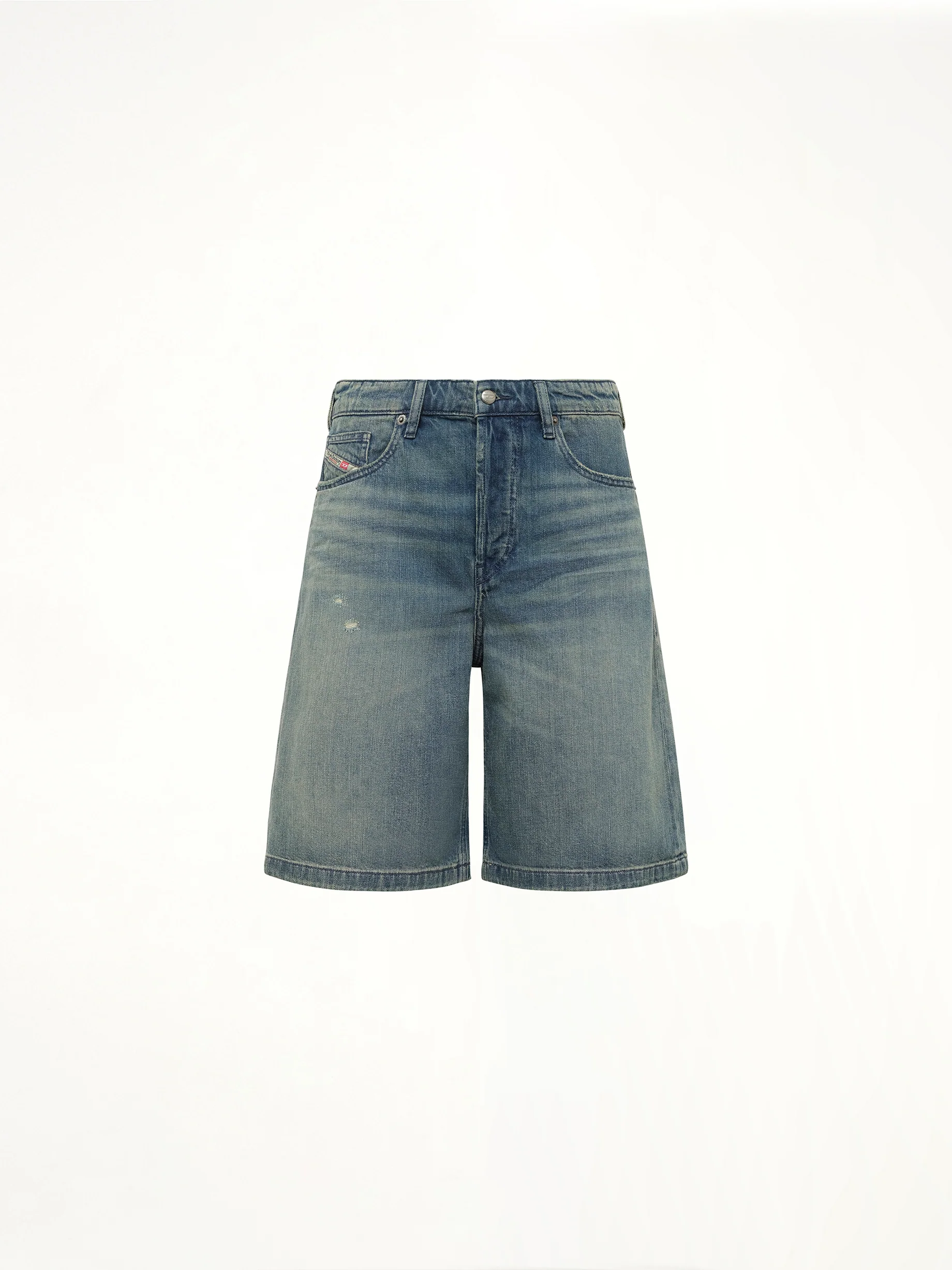 DE-SIRE-SHORT Denim Shorts in Light Blue - Image 2