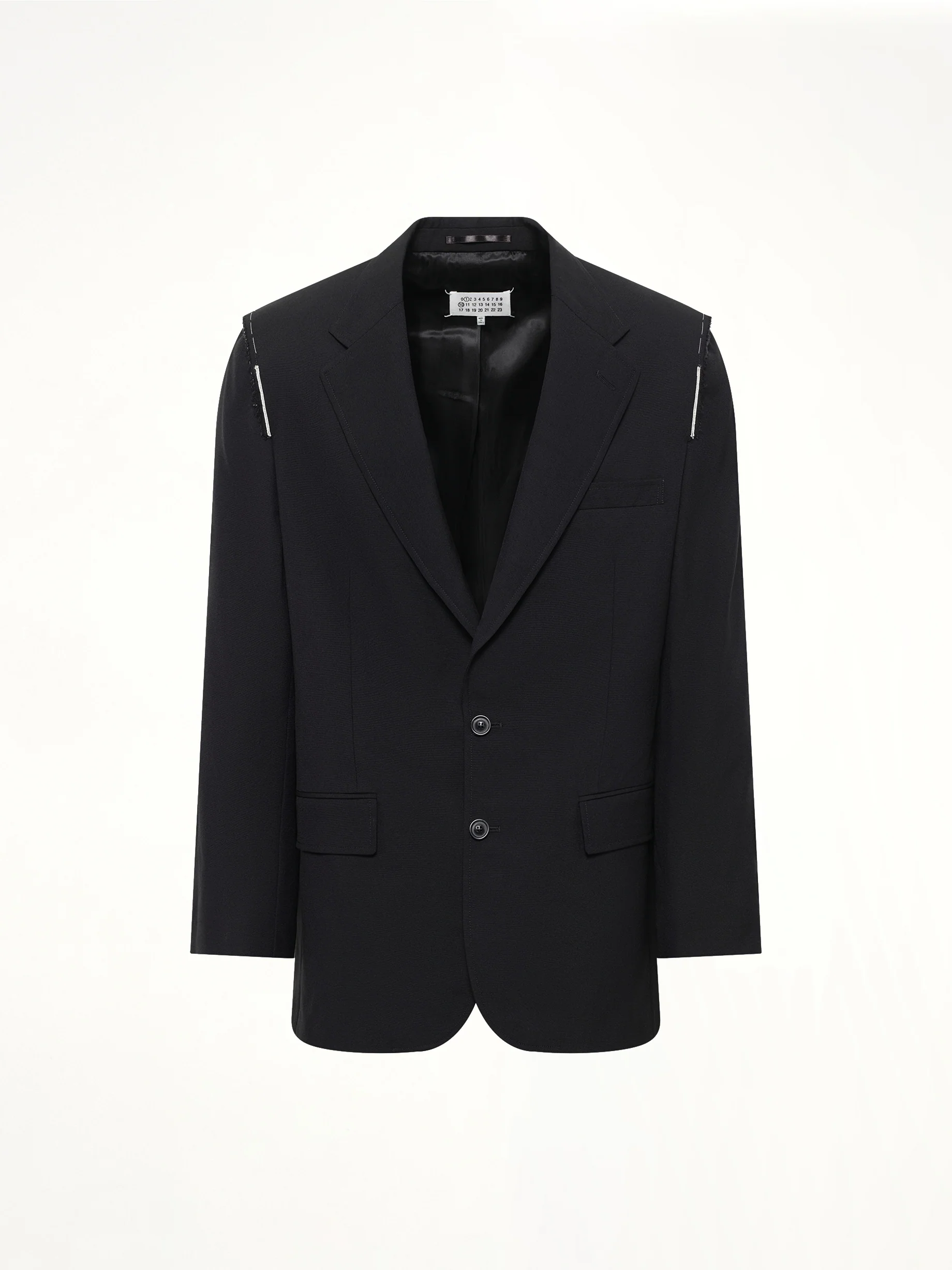 Deconstructed Jacket in Black - Image 2