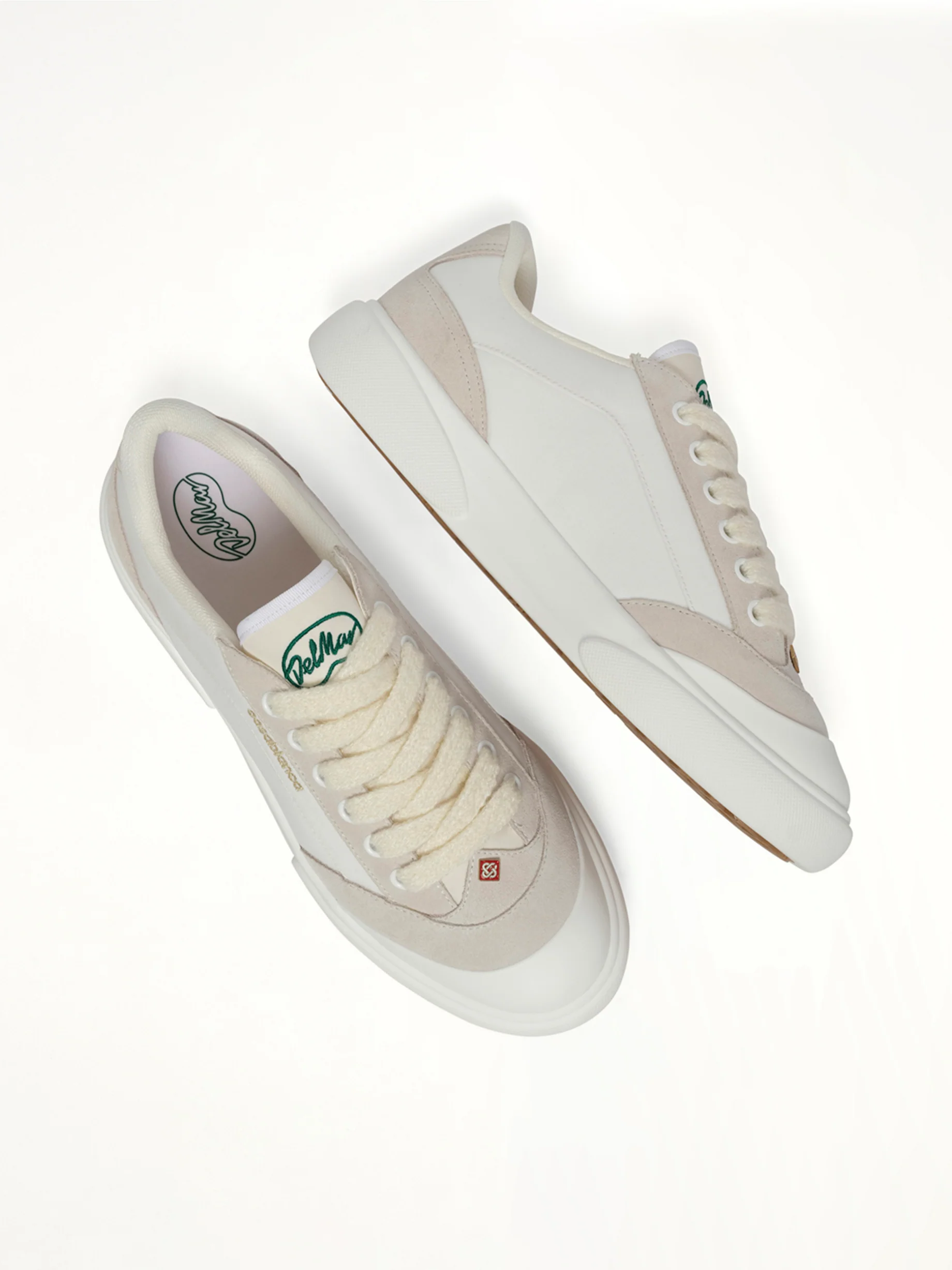 Del Mar Sneaker in White - Image 4