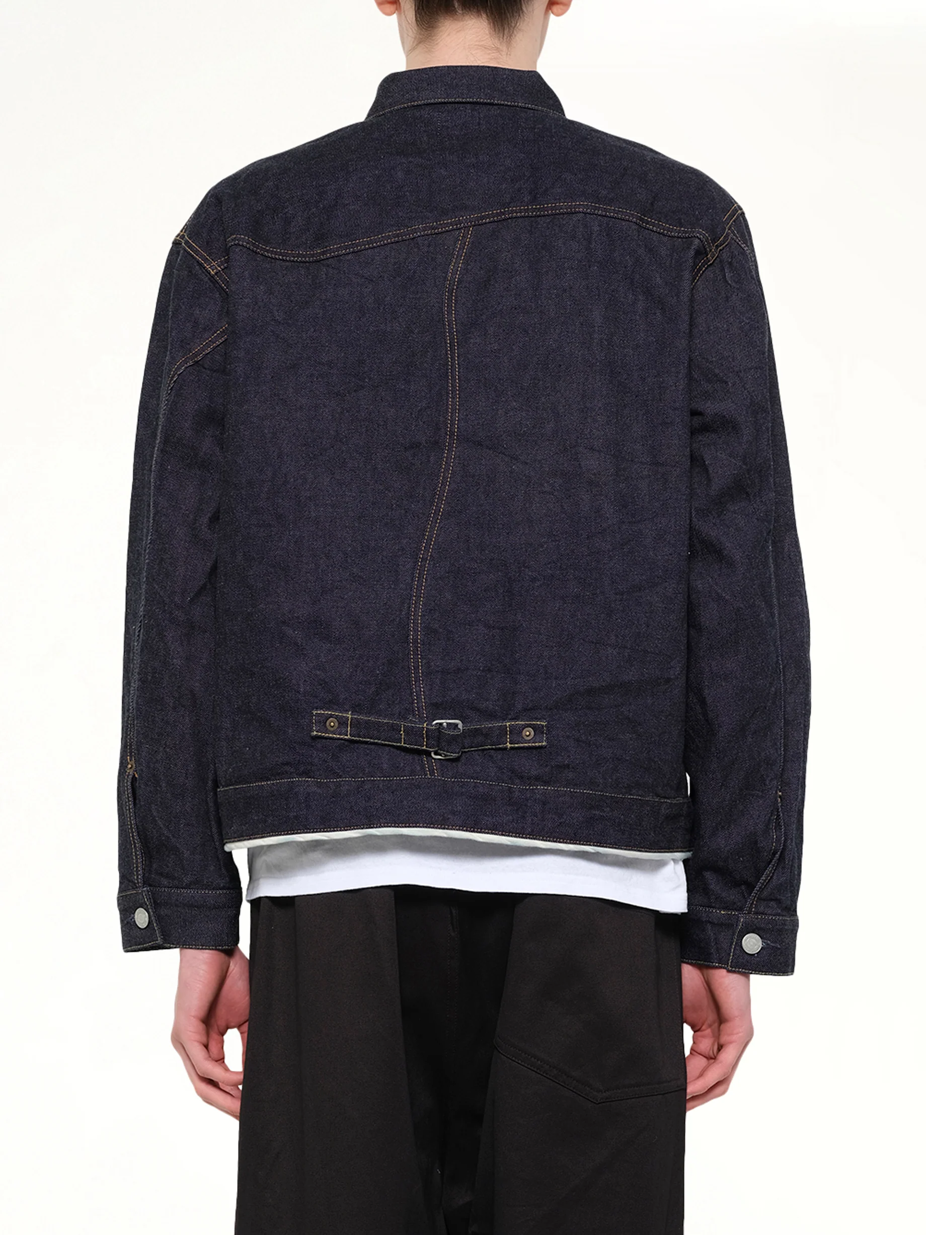 Denim Blouson in Indigo - Image 5