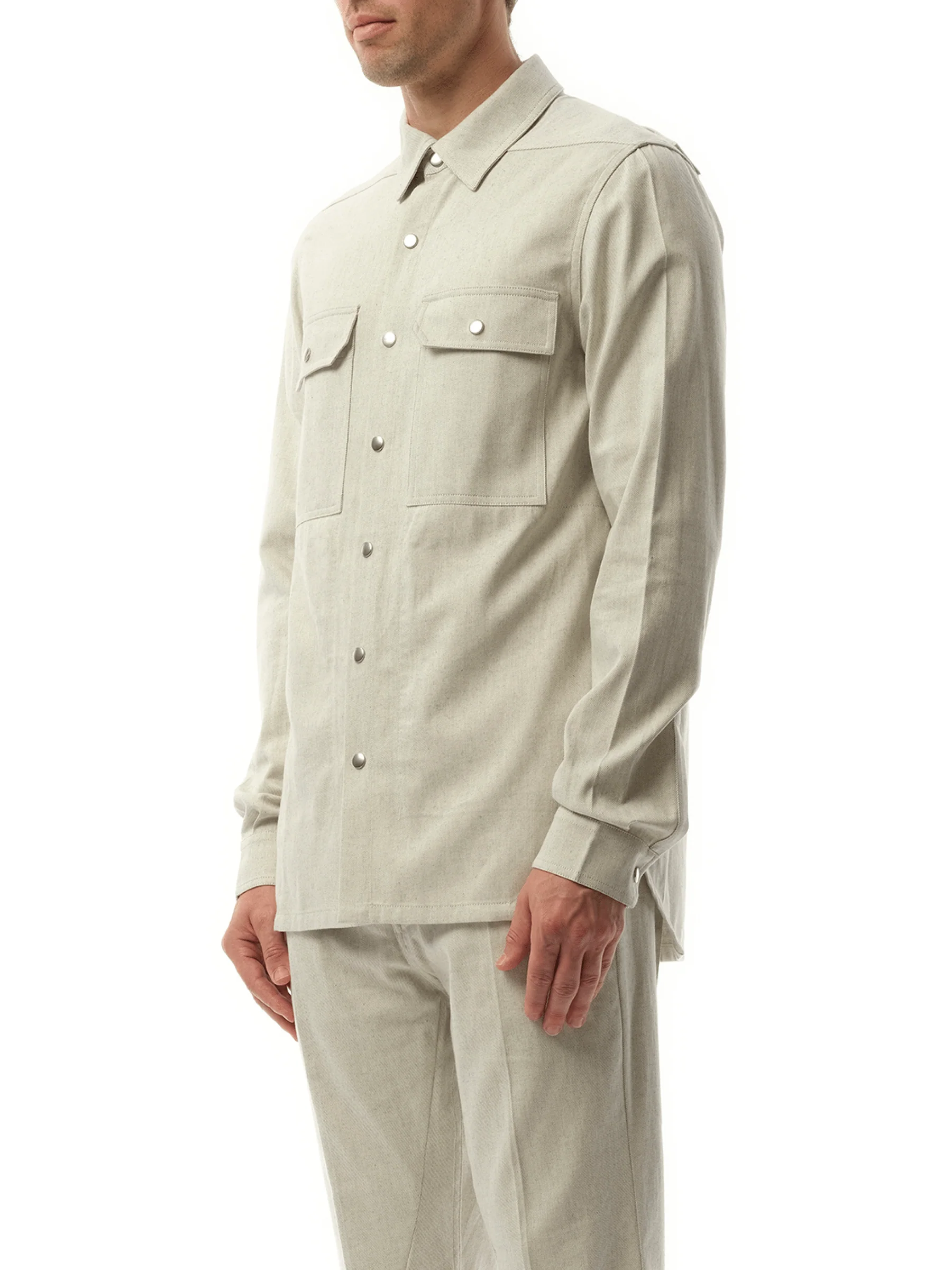 Denim Outershirt in Dinge - Image 5