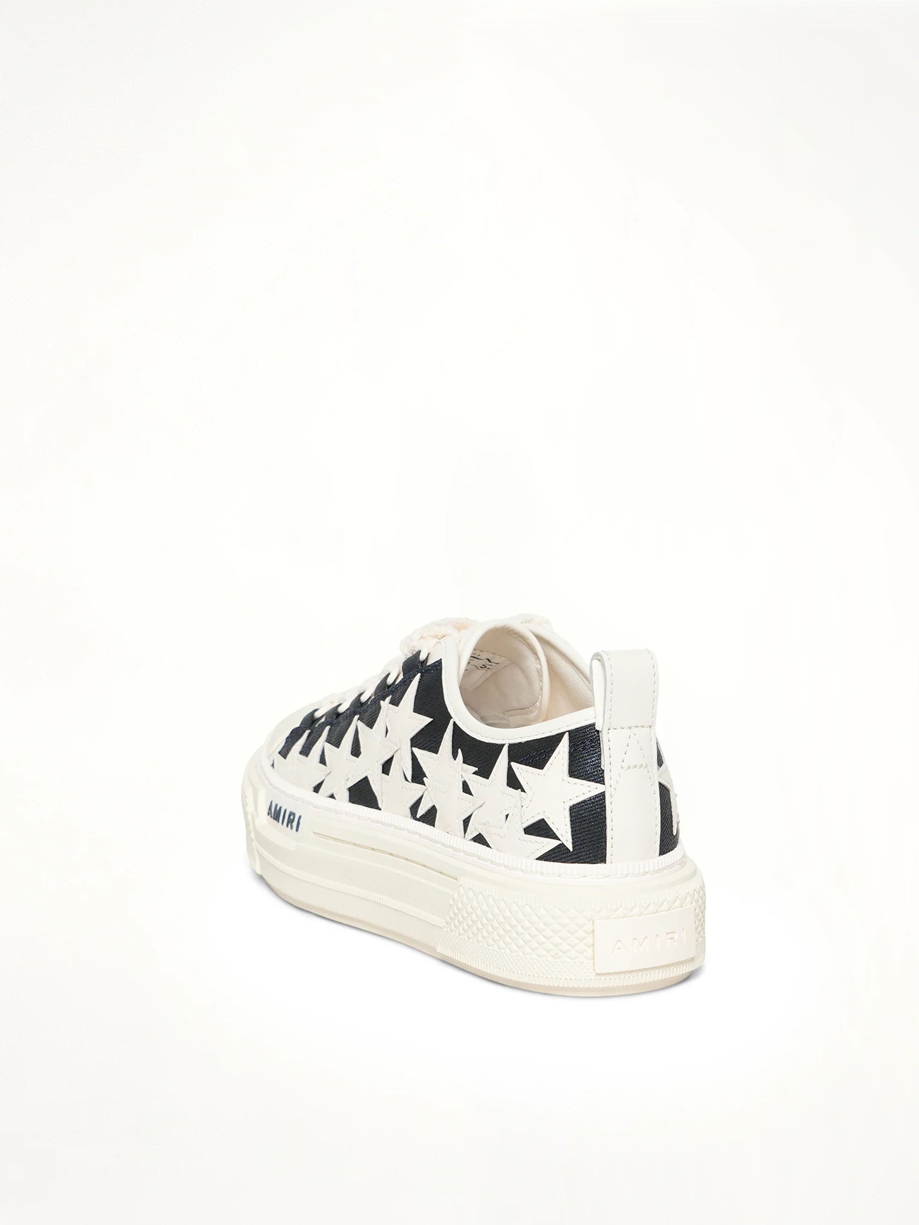Denim Stars Court Low Sneaker in Wet Shimmer - Image 3