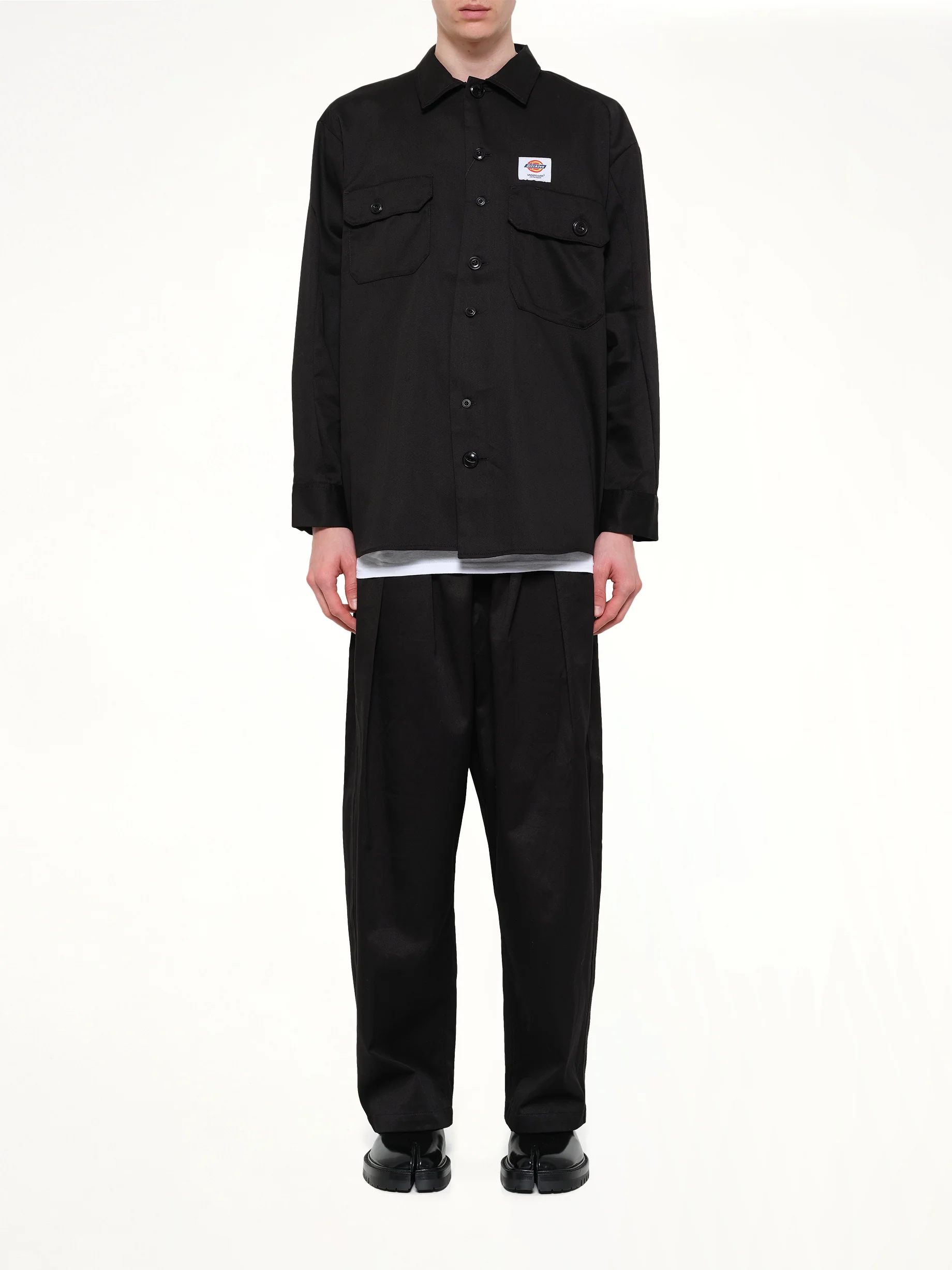 Dickies x UC LS Shirt in Black - Image 7