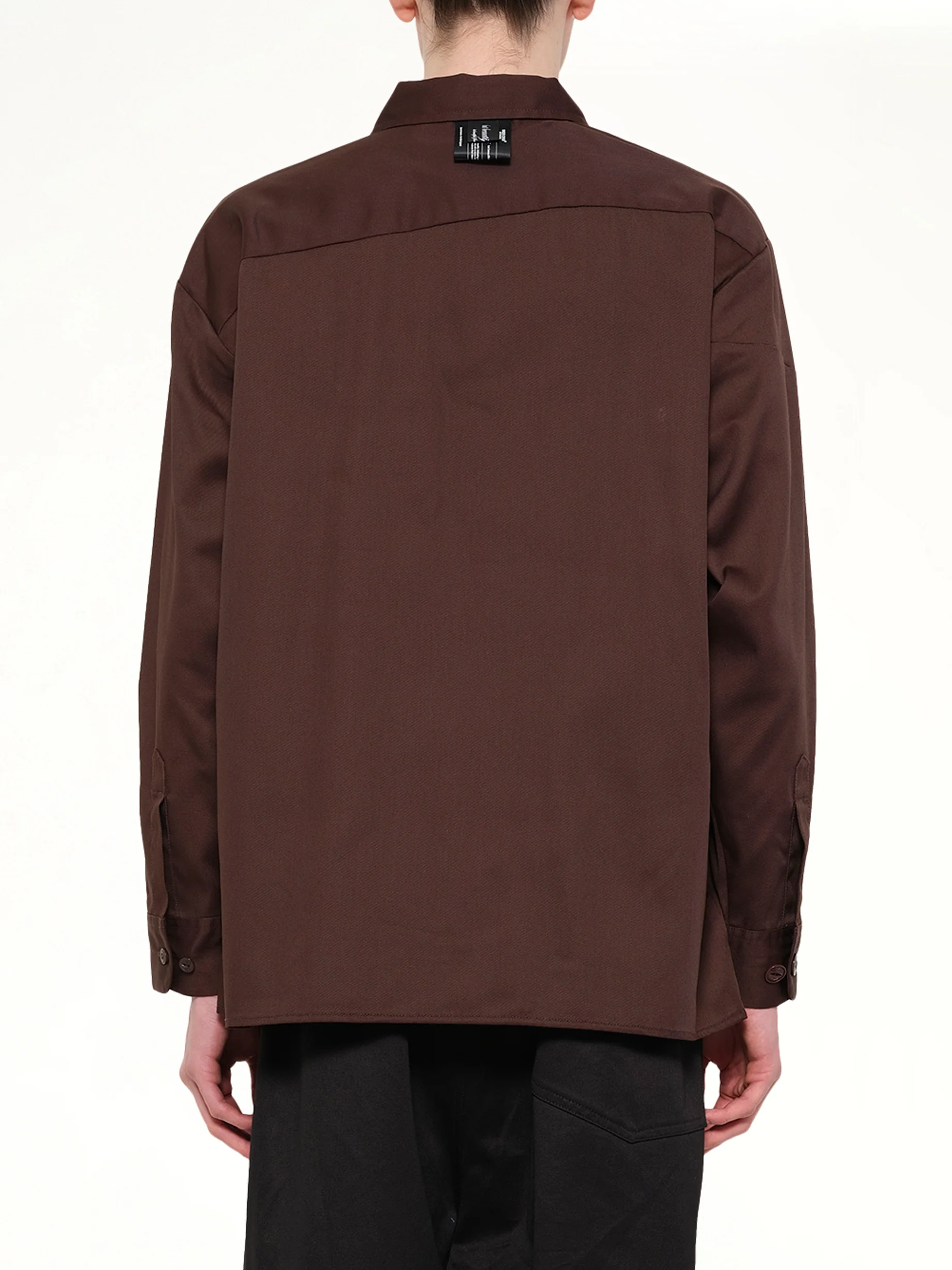 Dickies x UC LS Shirt in Brown - Image 5