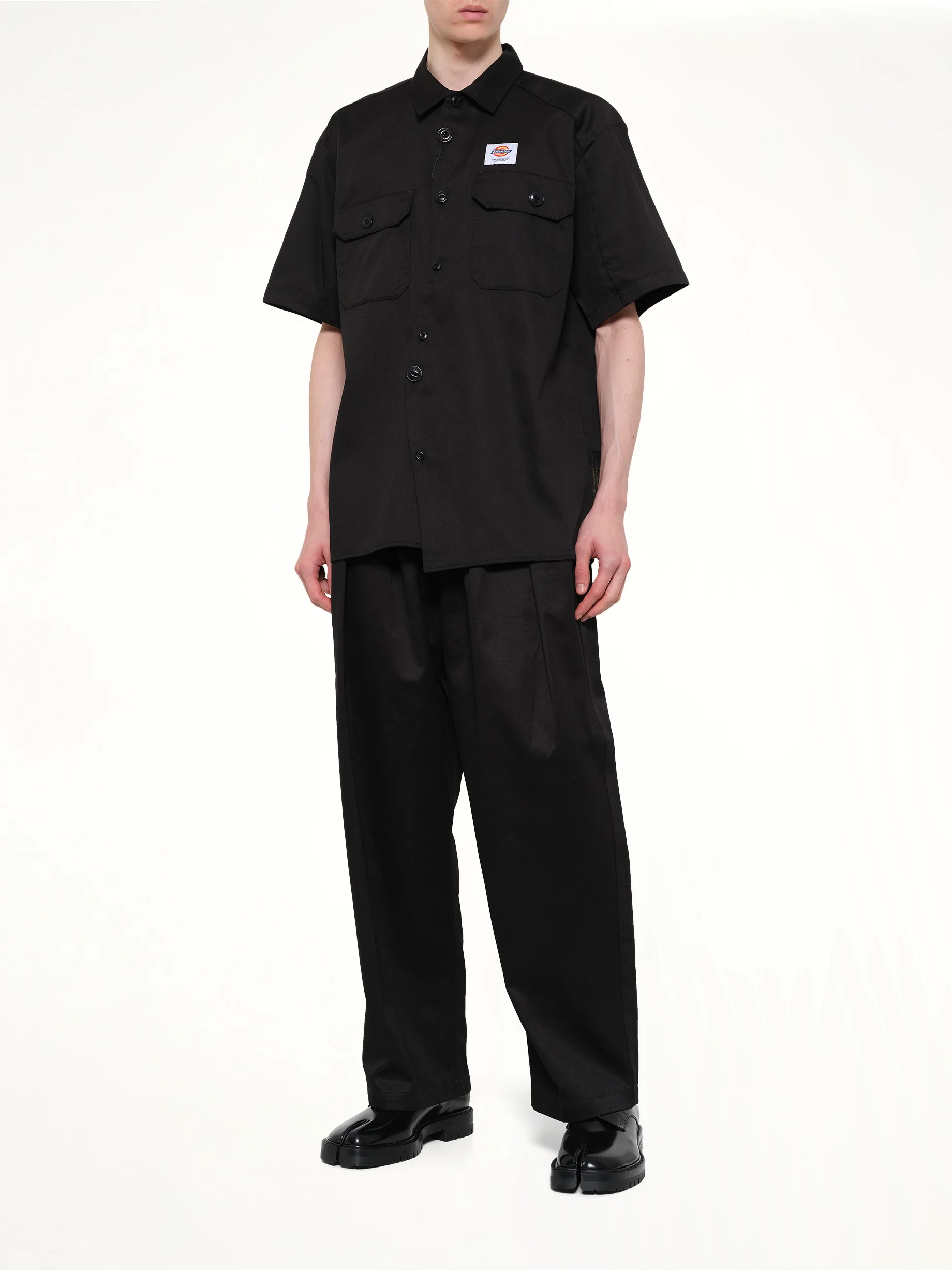 Dickies x UC SS Shirt in Black - Image 4
