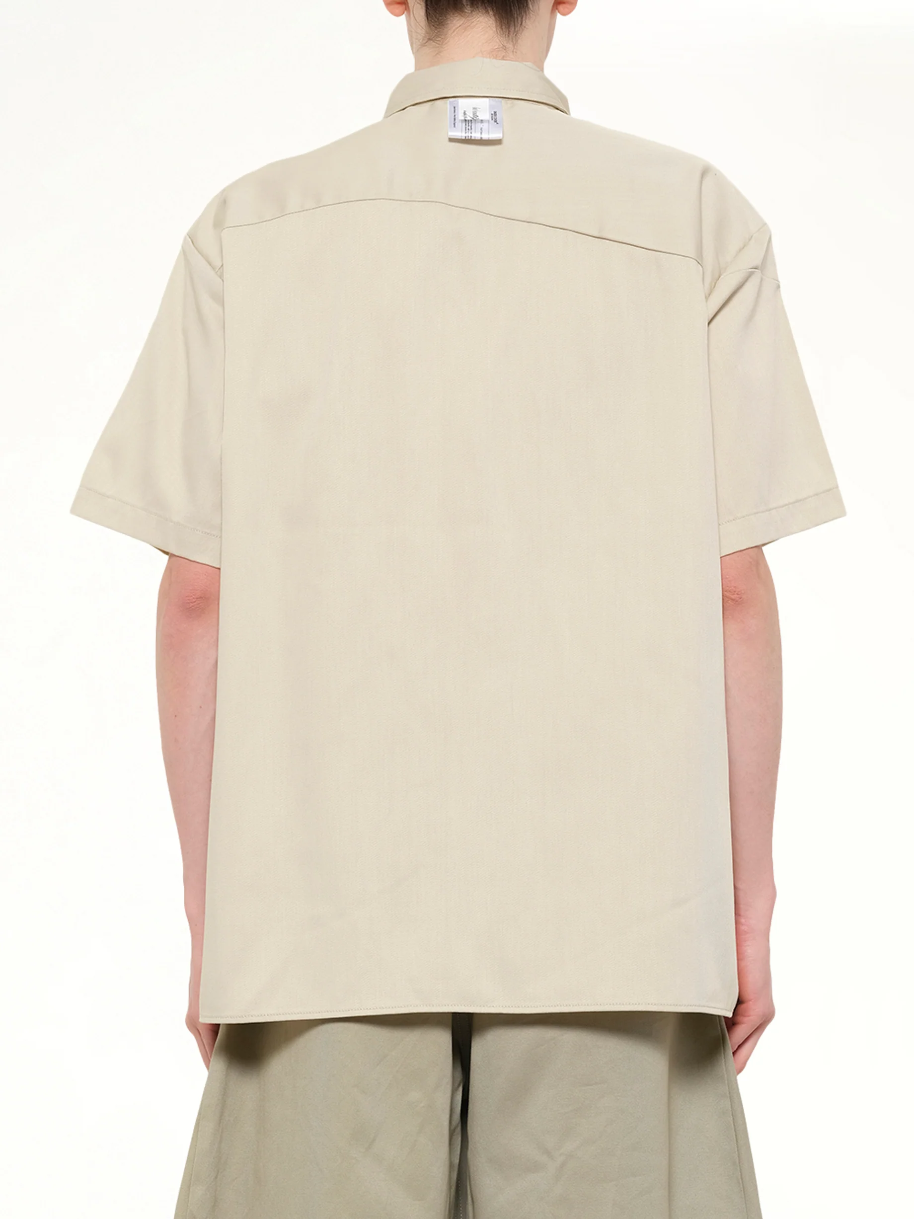 Dickies x UC SS Shirt in Light Grey/Beige - Image 5