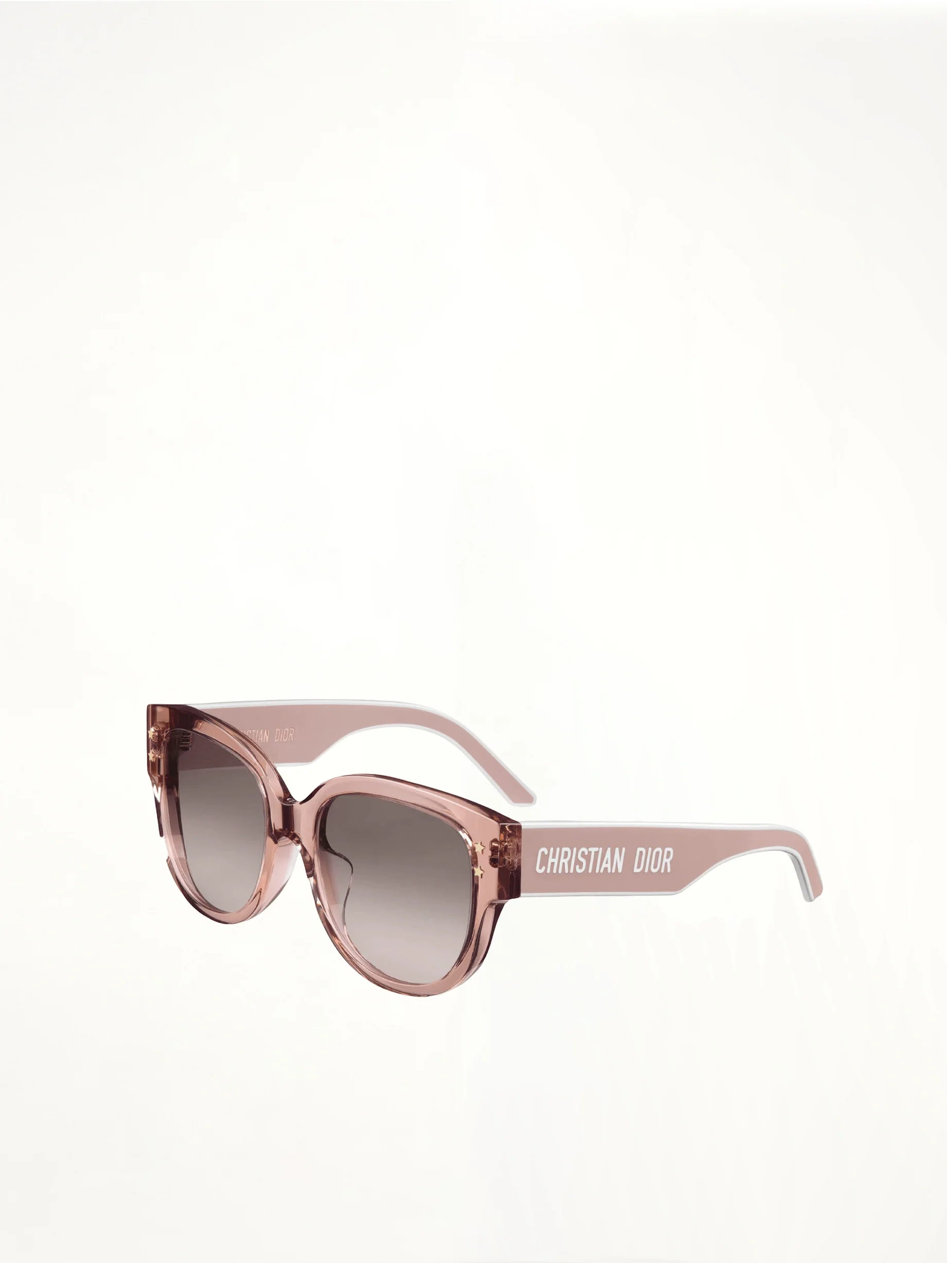 Dior DIORPACIFIC B2F 40D255 Sunglasses in Dark Grey/Pink