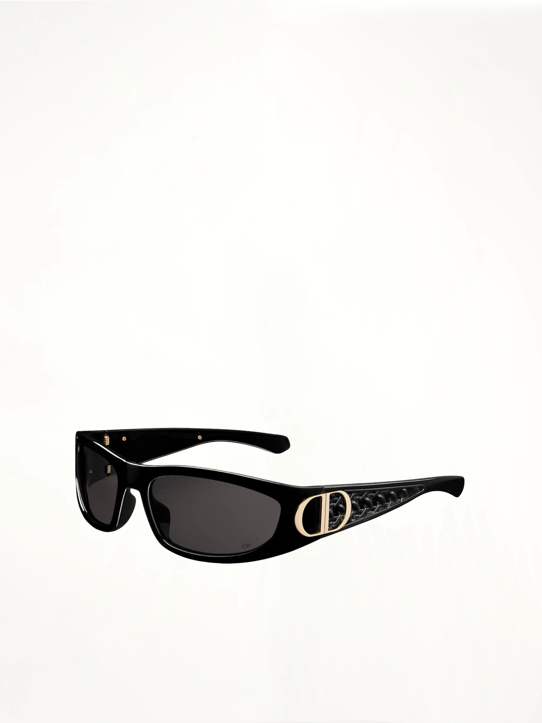 VeryDior S3F 6101A Injected Sunglasses in Black
