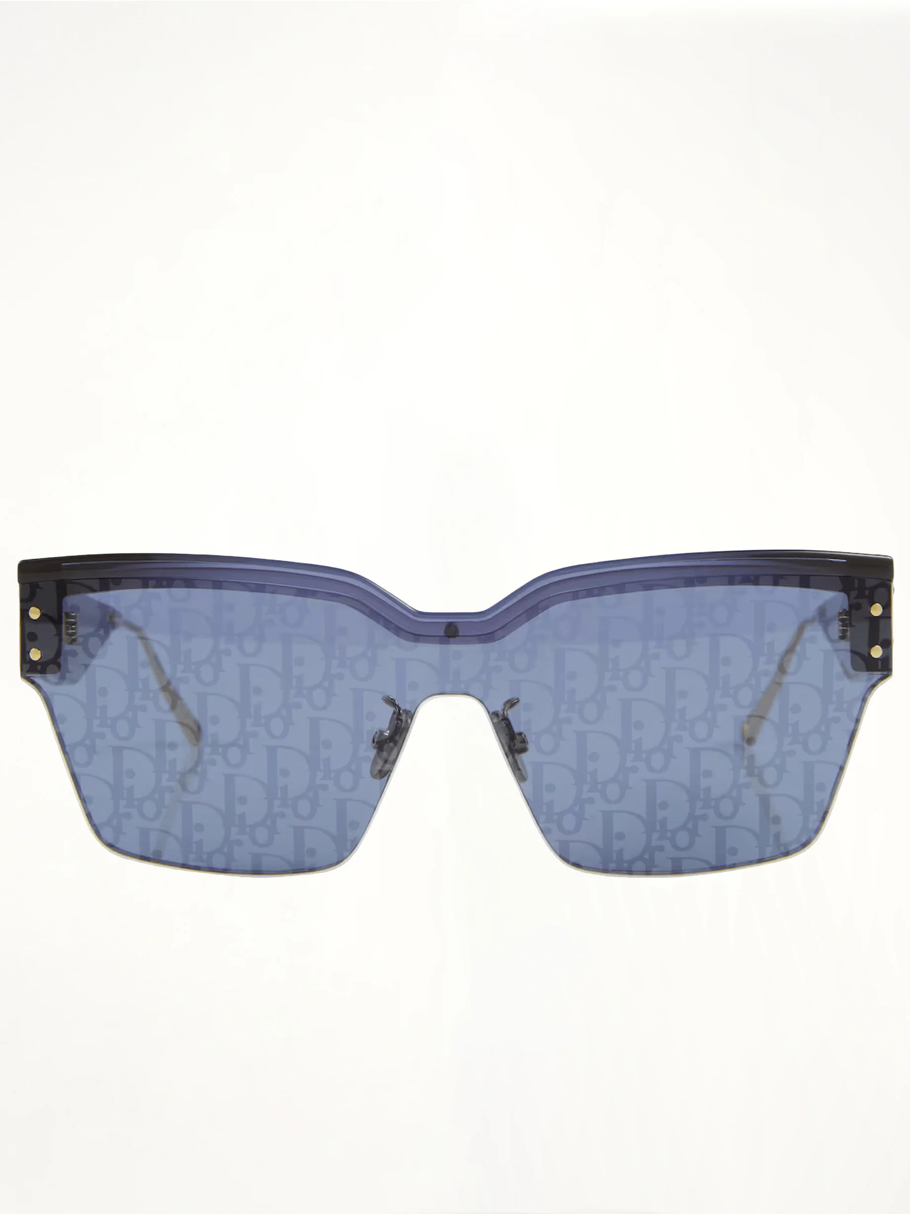 DiorClub M4U 30B800 Oblique Mask Sunglasses in Blue - Image 2