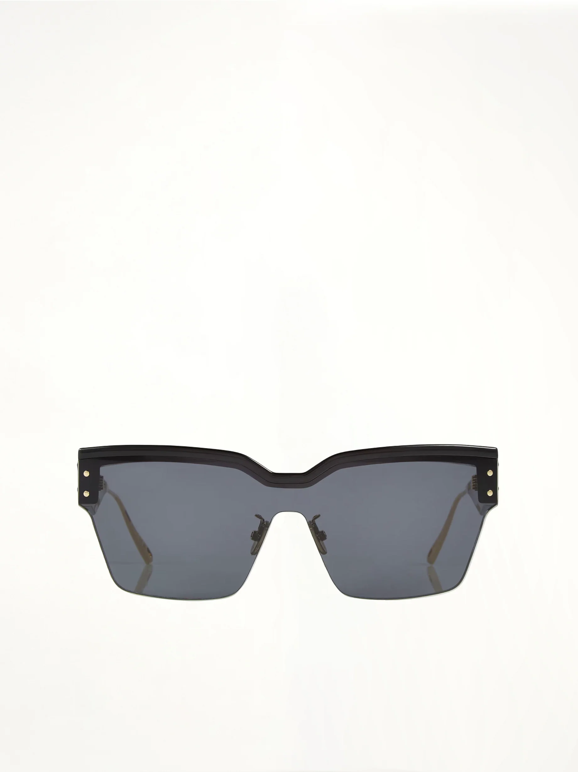 DiorClub M4U 45A000 Mask Sunglasses in Black - Image 2