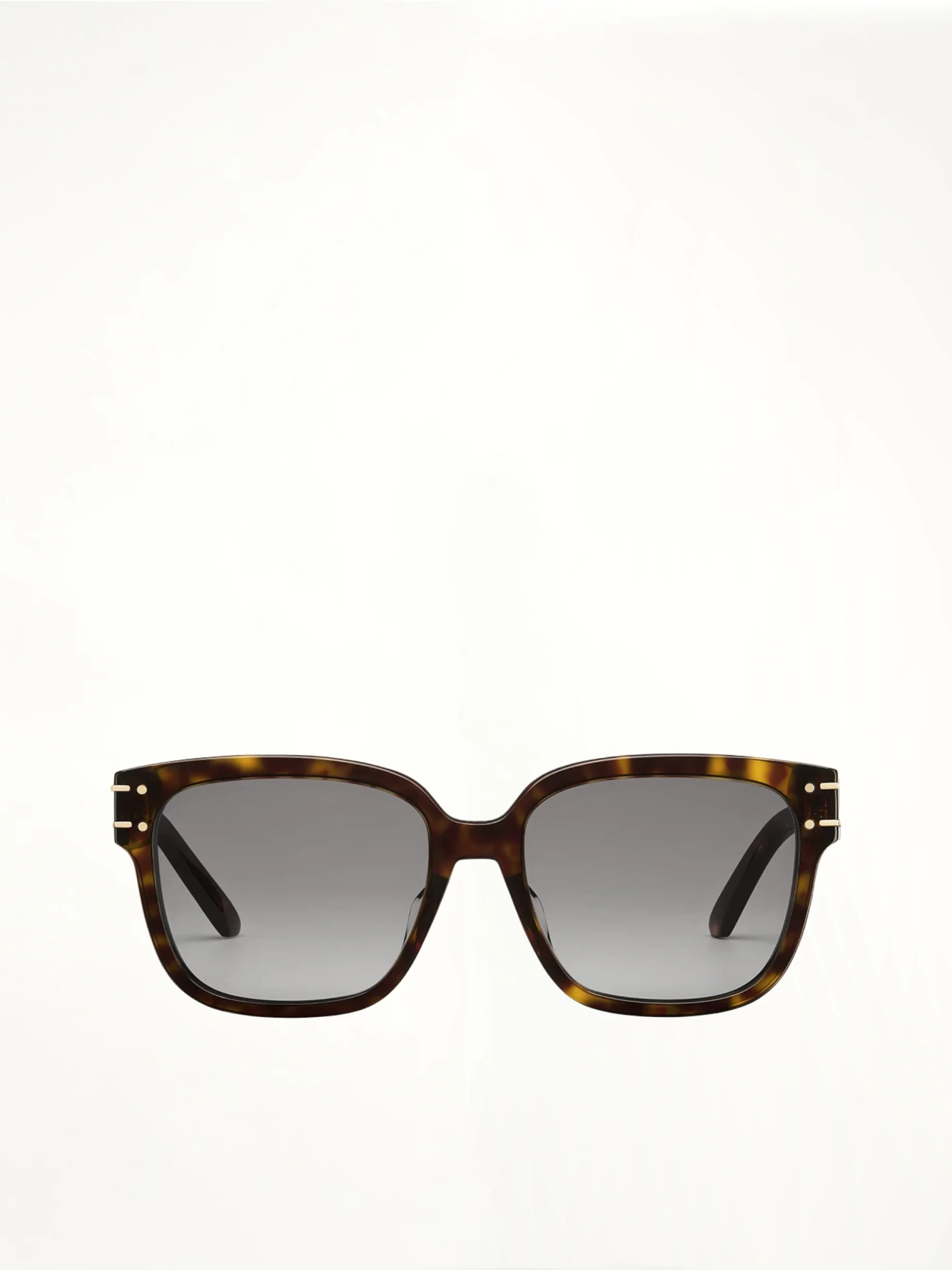 DiorSignature S7F 20B058 Square Sunglasses in Dark Havana - Image 2