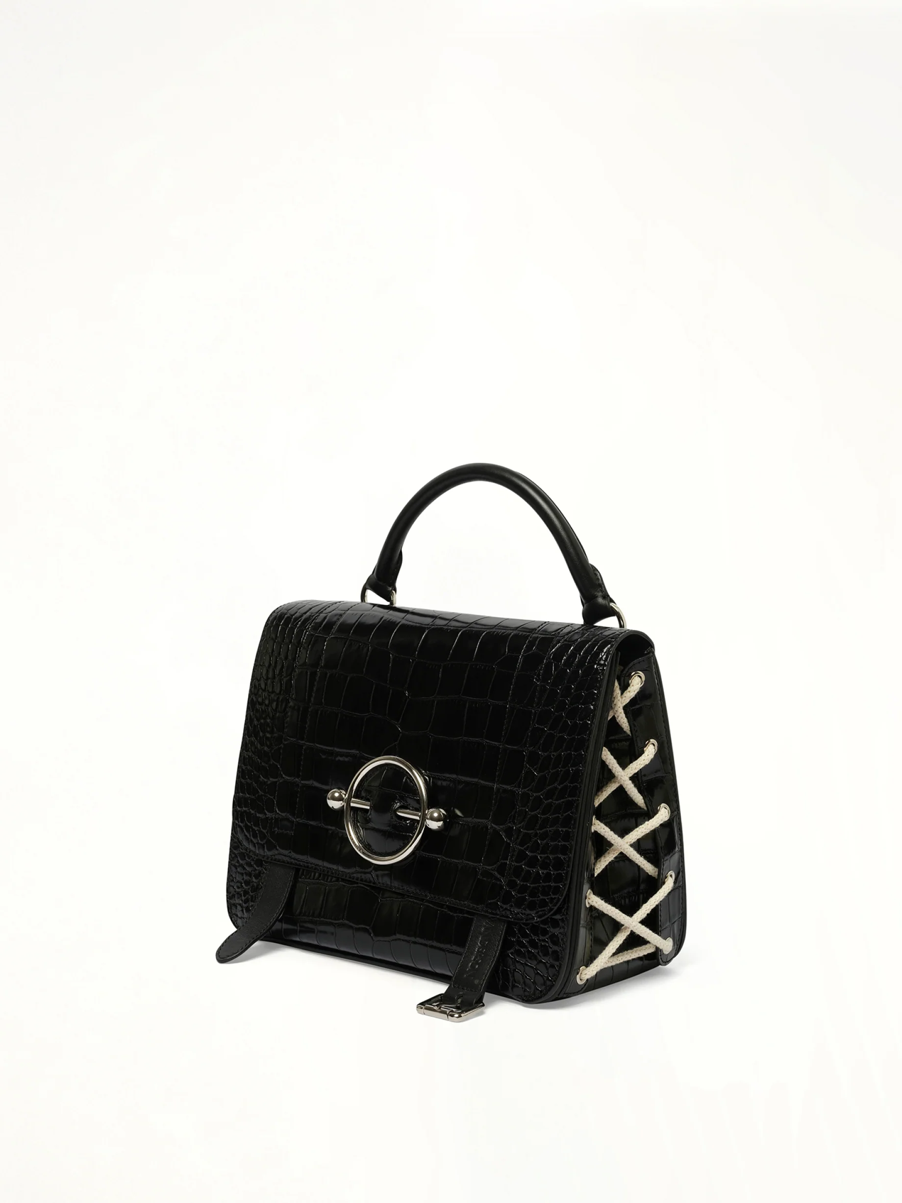 JWA Disc Satchel in Black - Image 2