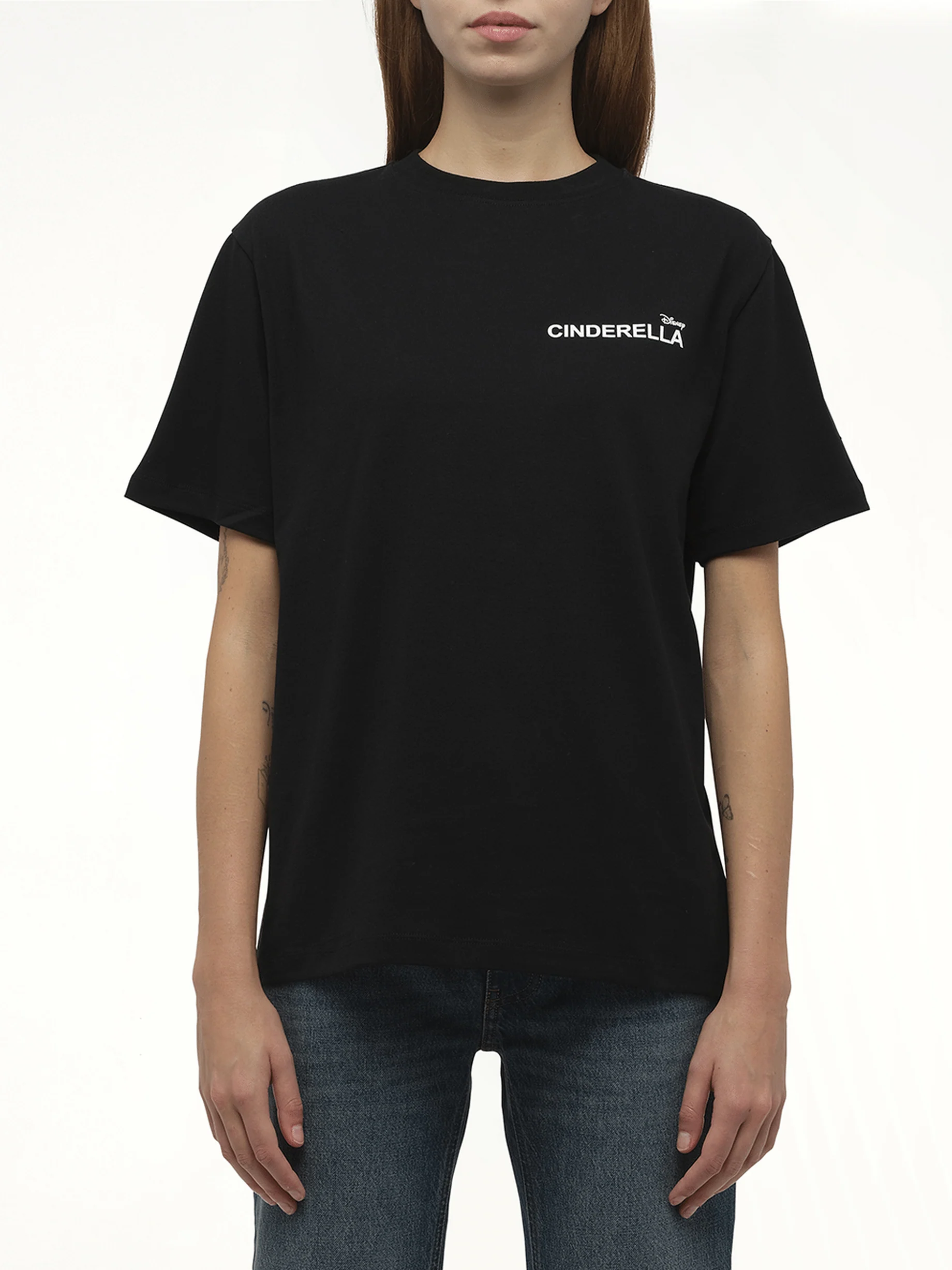 Disney x Coperni Cinderella T-Shirt in Black