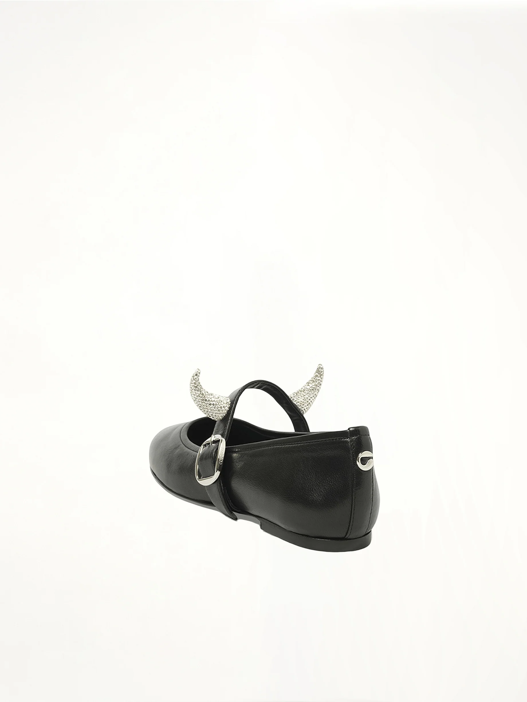 Disney x Coperni Horn Ballerina Belt Flat in Black - Image 3