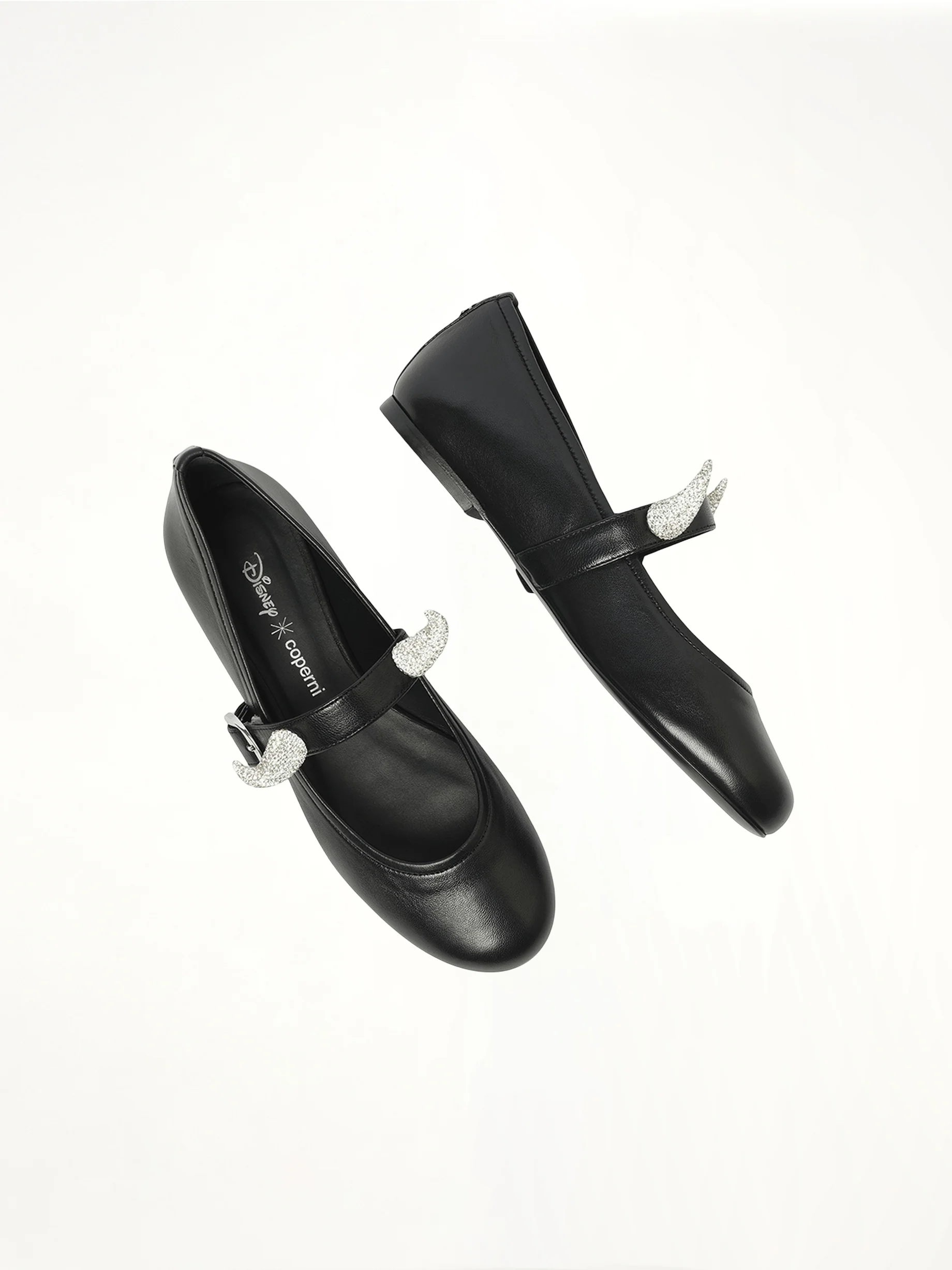 Disney x Coperni Horn Ballerina Belt Flat in Black - Image 4