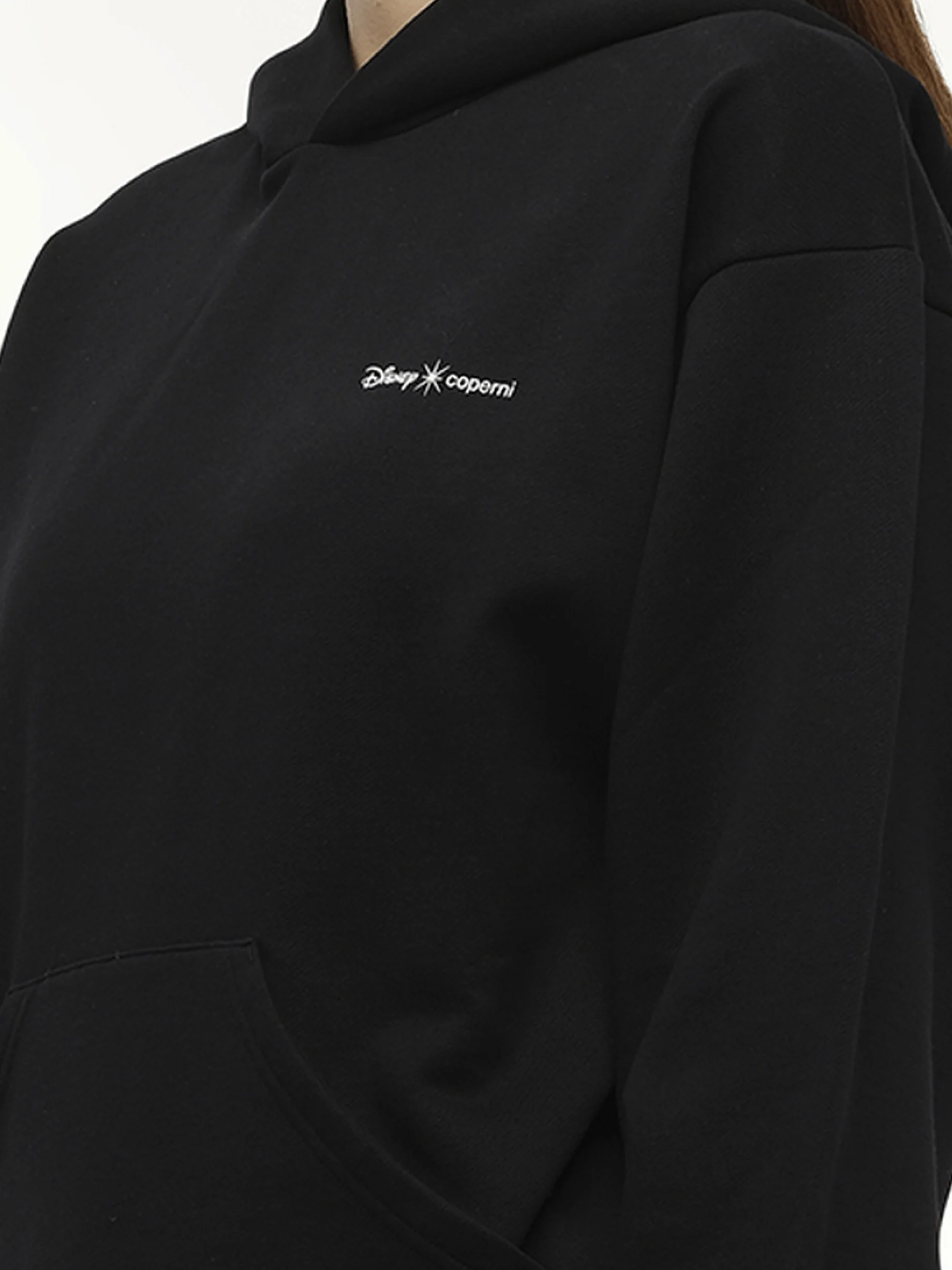 Disney x Coperni Maleficent Hoodie in Black - Image 3