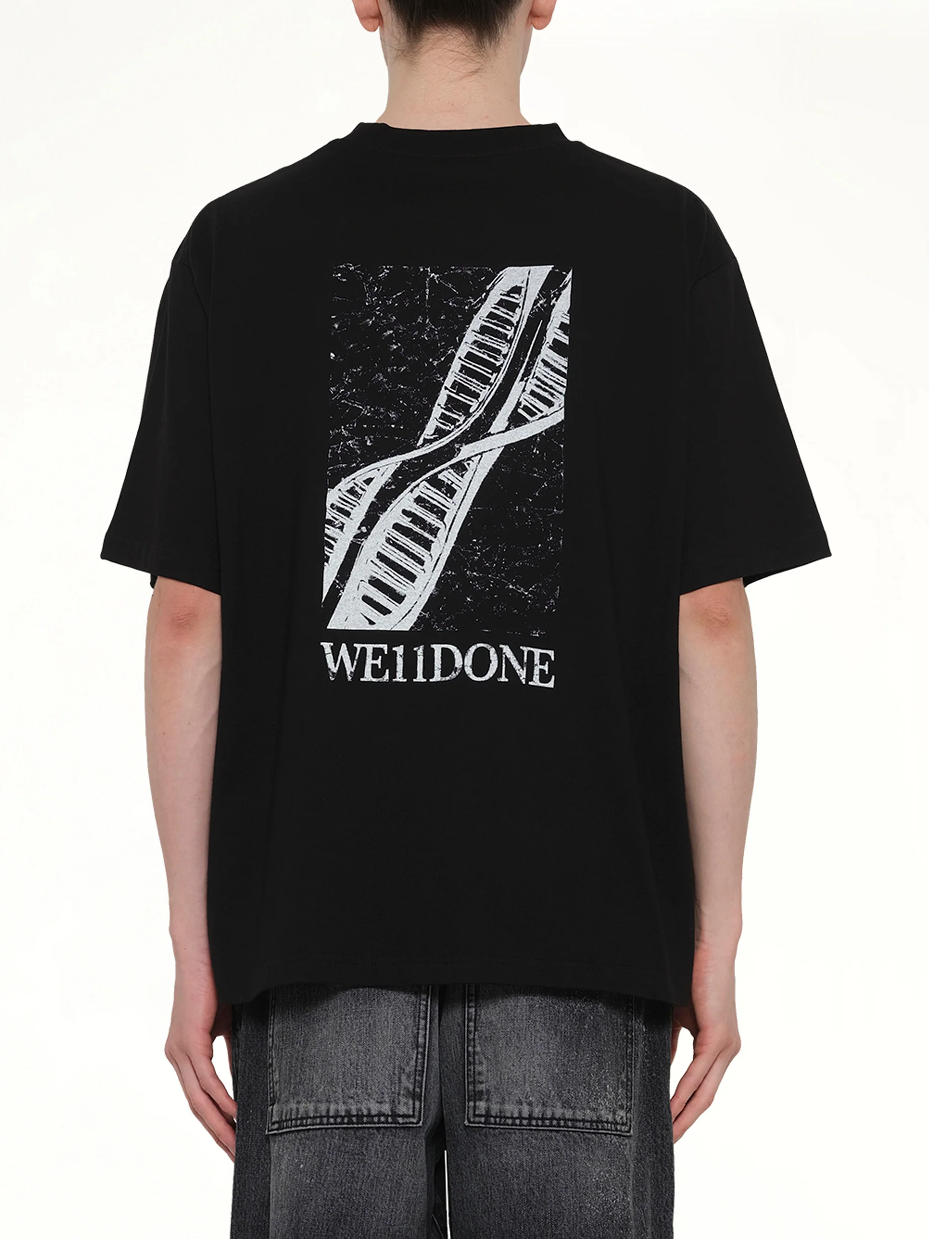 DNA Teddy ID T-Shirt in Black - Image 5