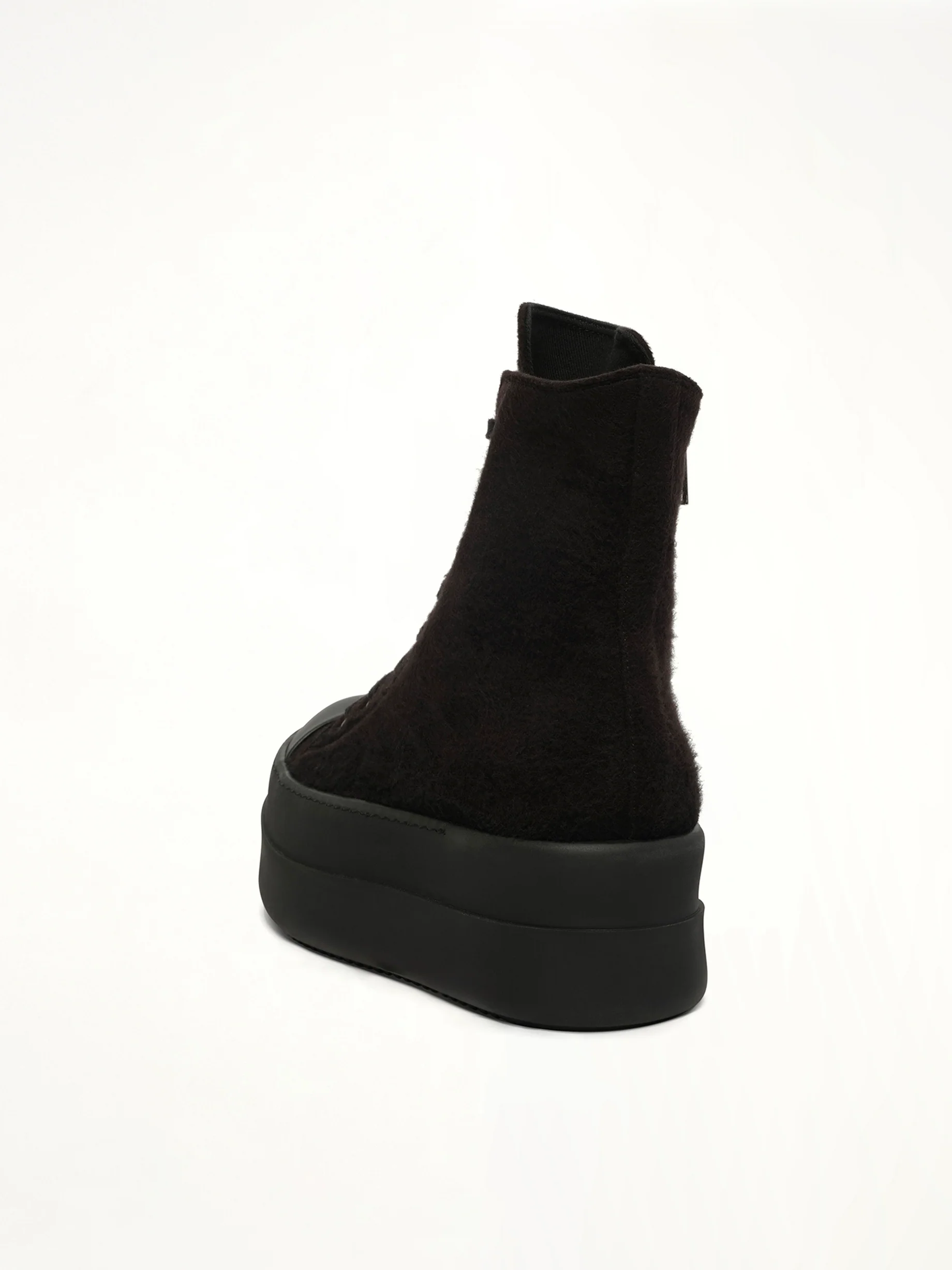 Double Bumper Sneaker in All Black - Image 3