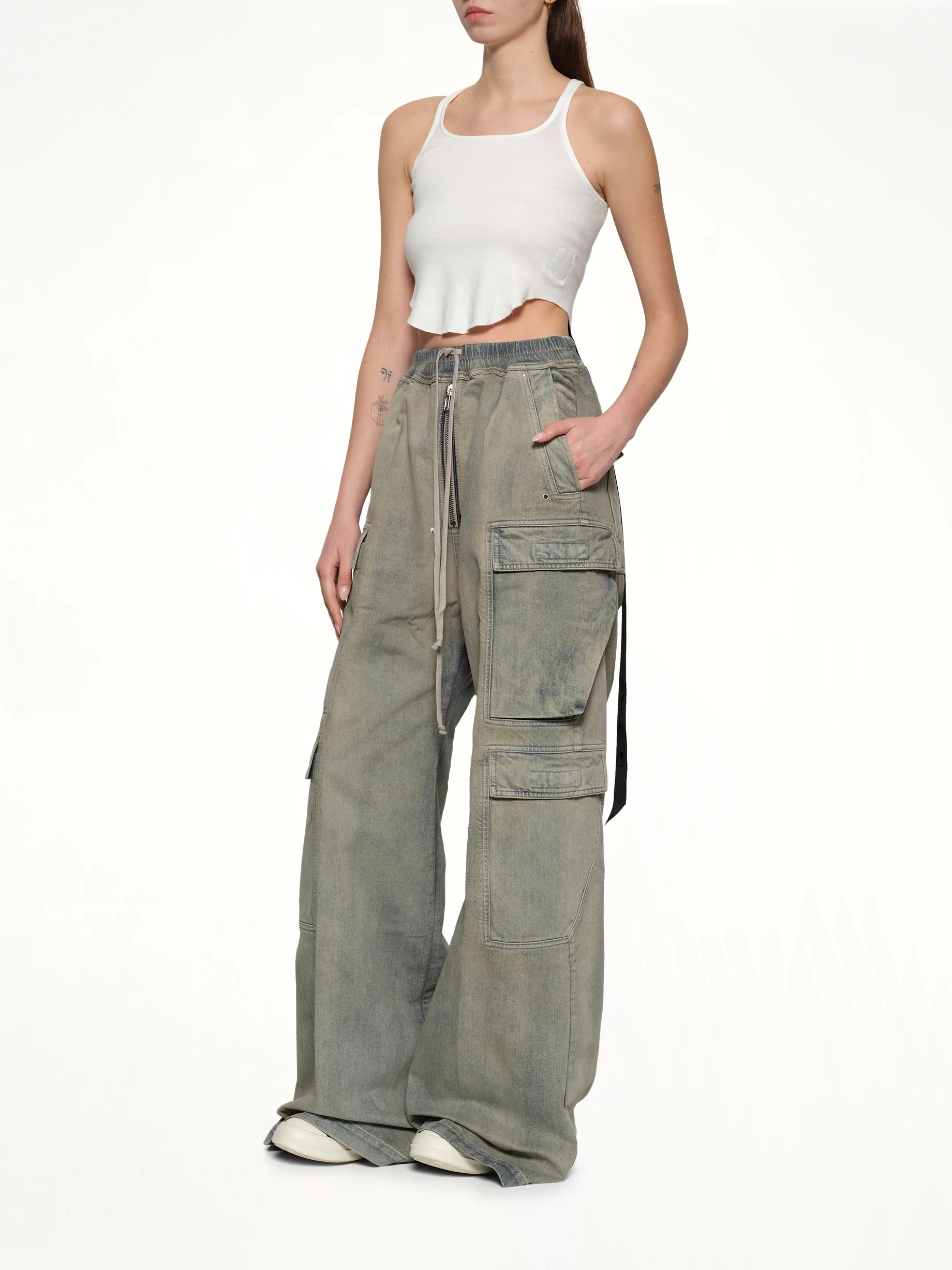 Double Cargo Jumbo Belas in Mineral Pearl - Image 4