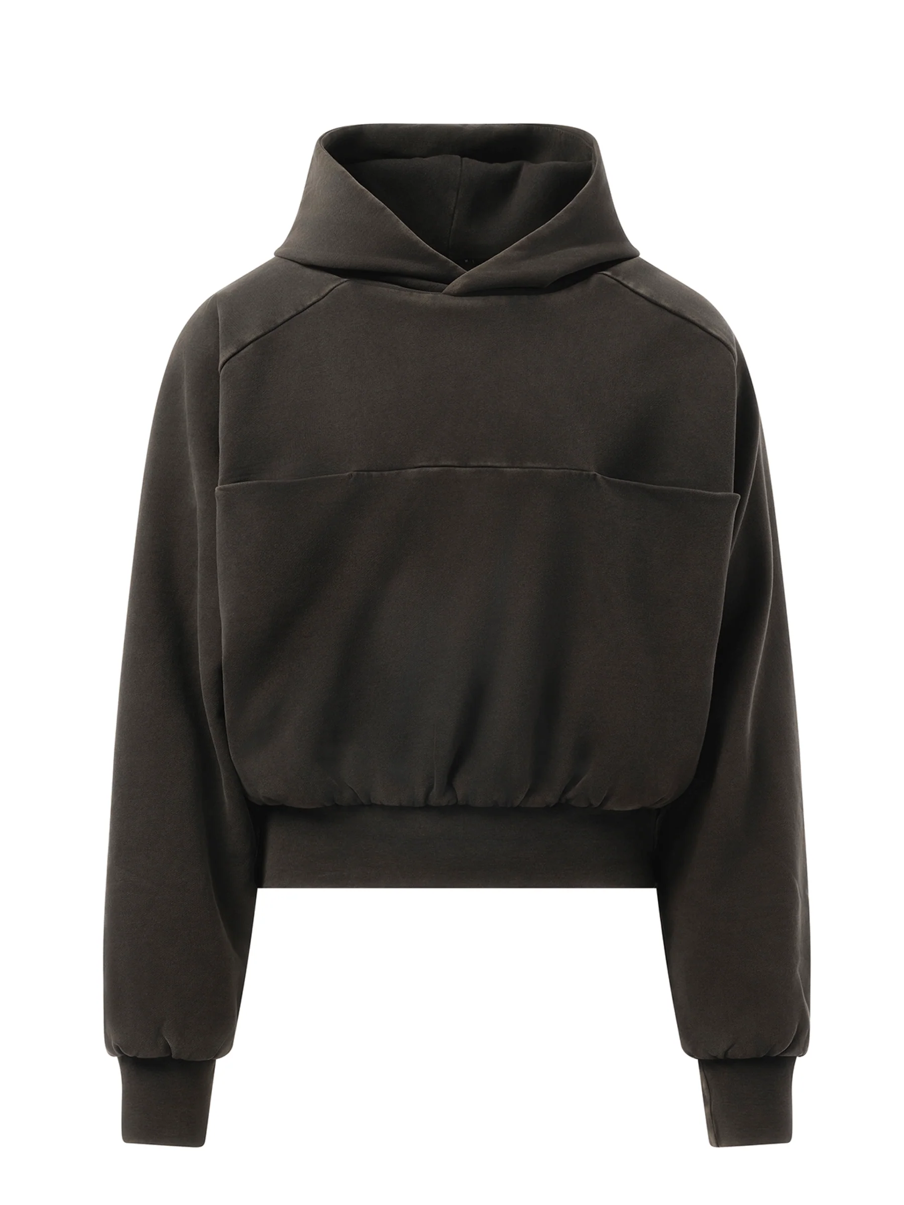 Double Double Hood in Washed Black - Image 2