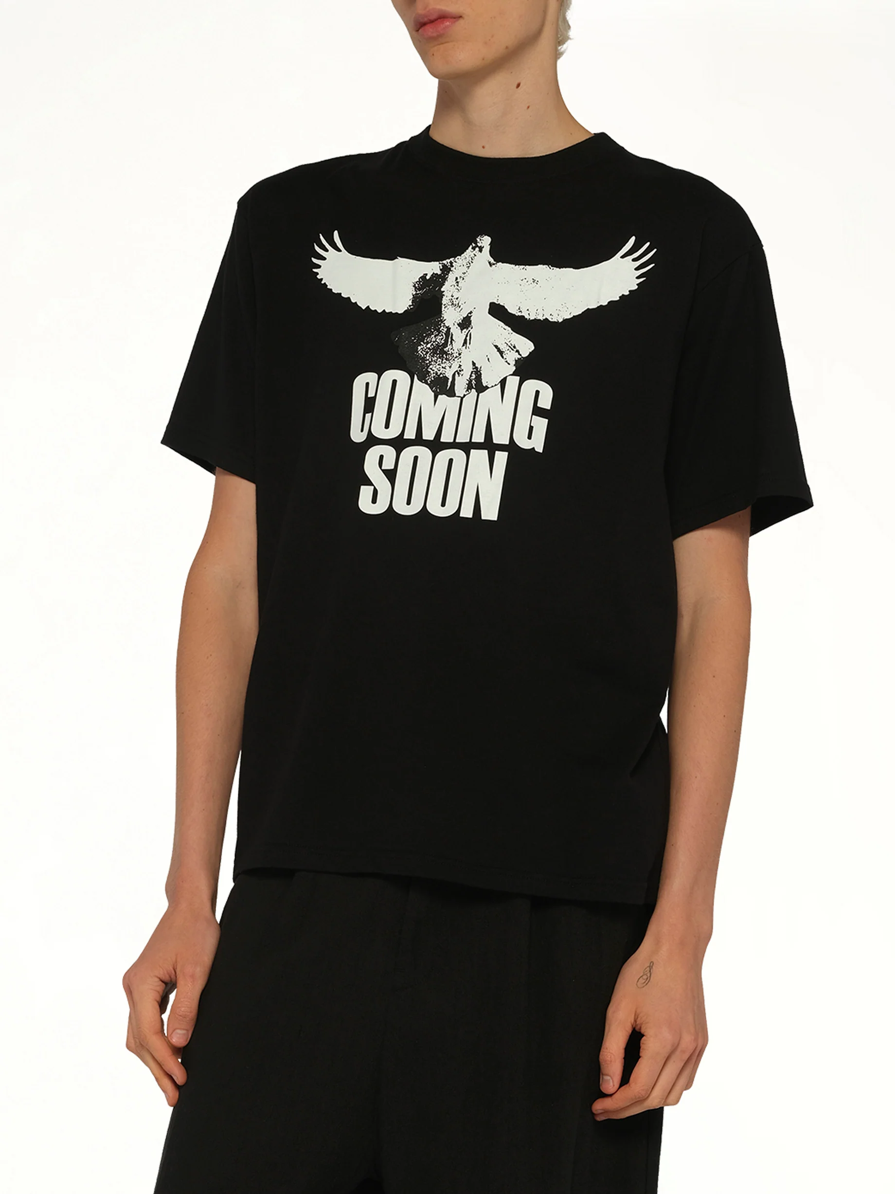 Dove T-Shirt in Black - Image 6