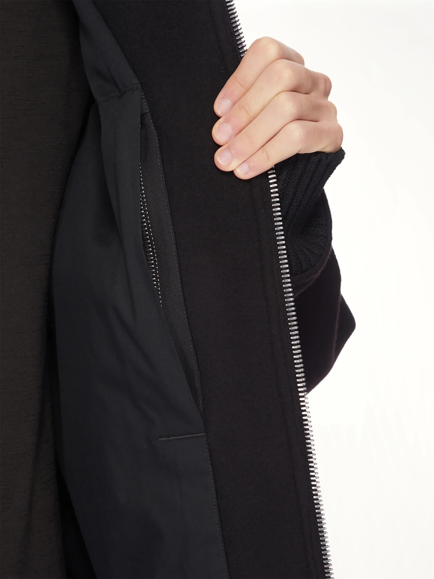 Dracucollar Jacket in Black - Image 8