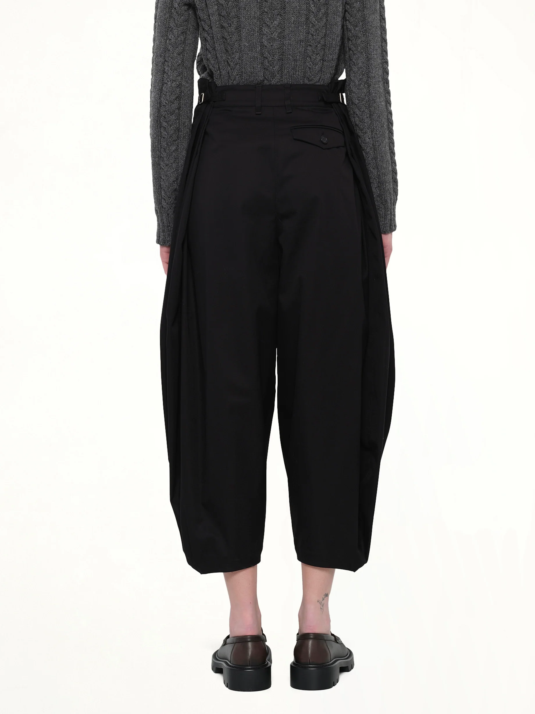 Draped Trouser AF in Black - Image 5