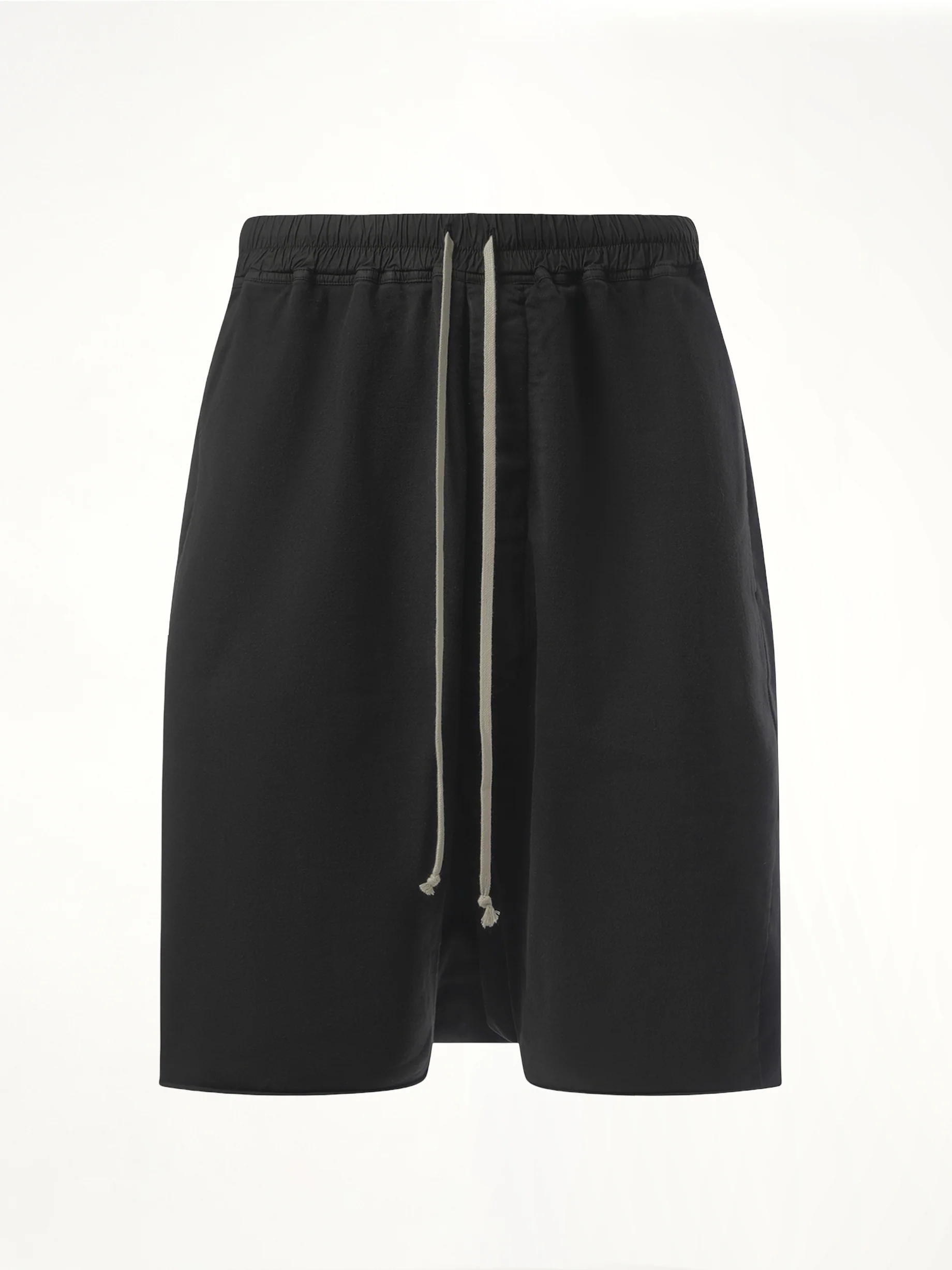 Drawstring Pods Shorts in Black - Image 2