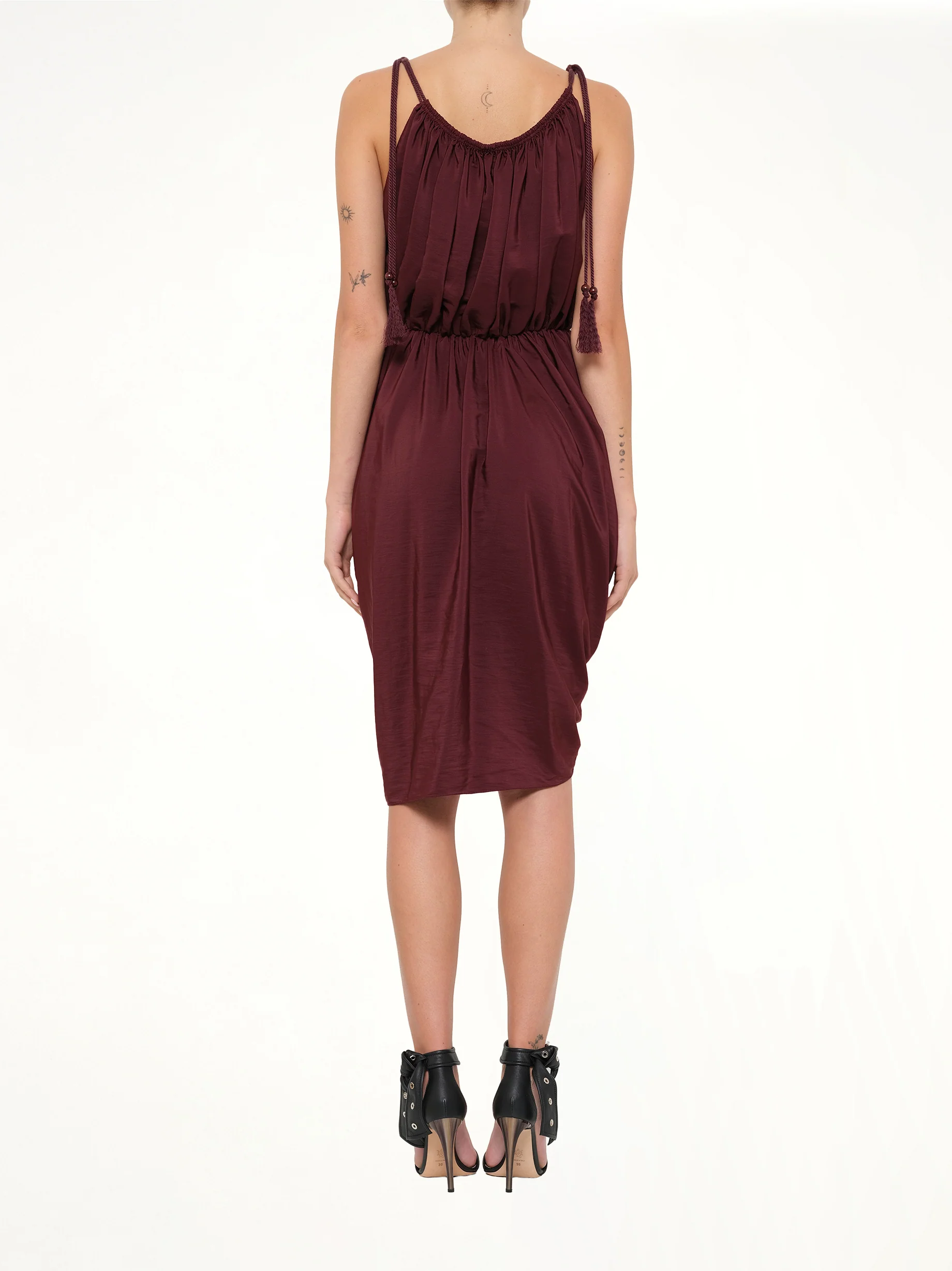 Dress in Burgundy - Image 4