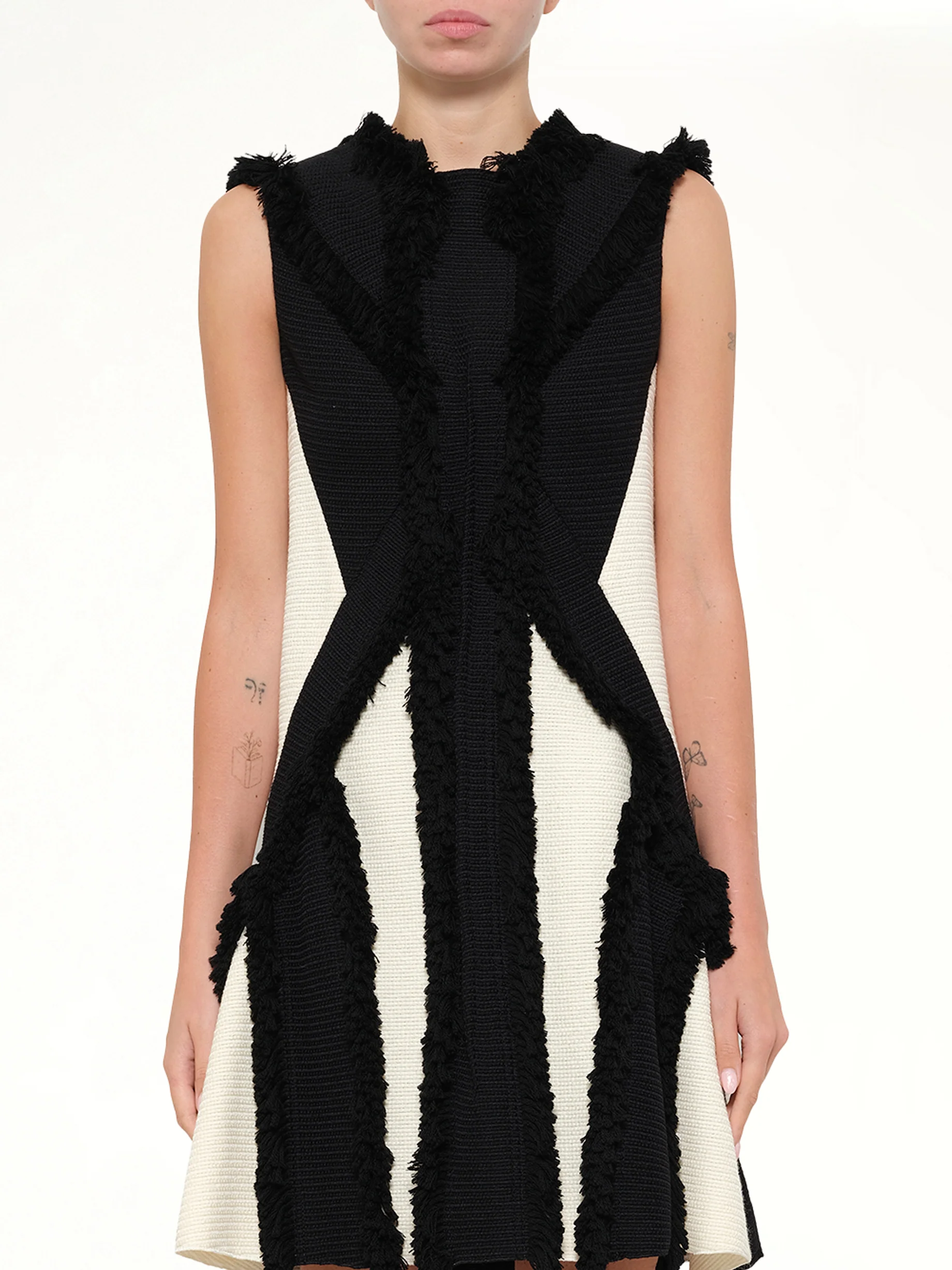 Lanvin Dress in Black/White