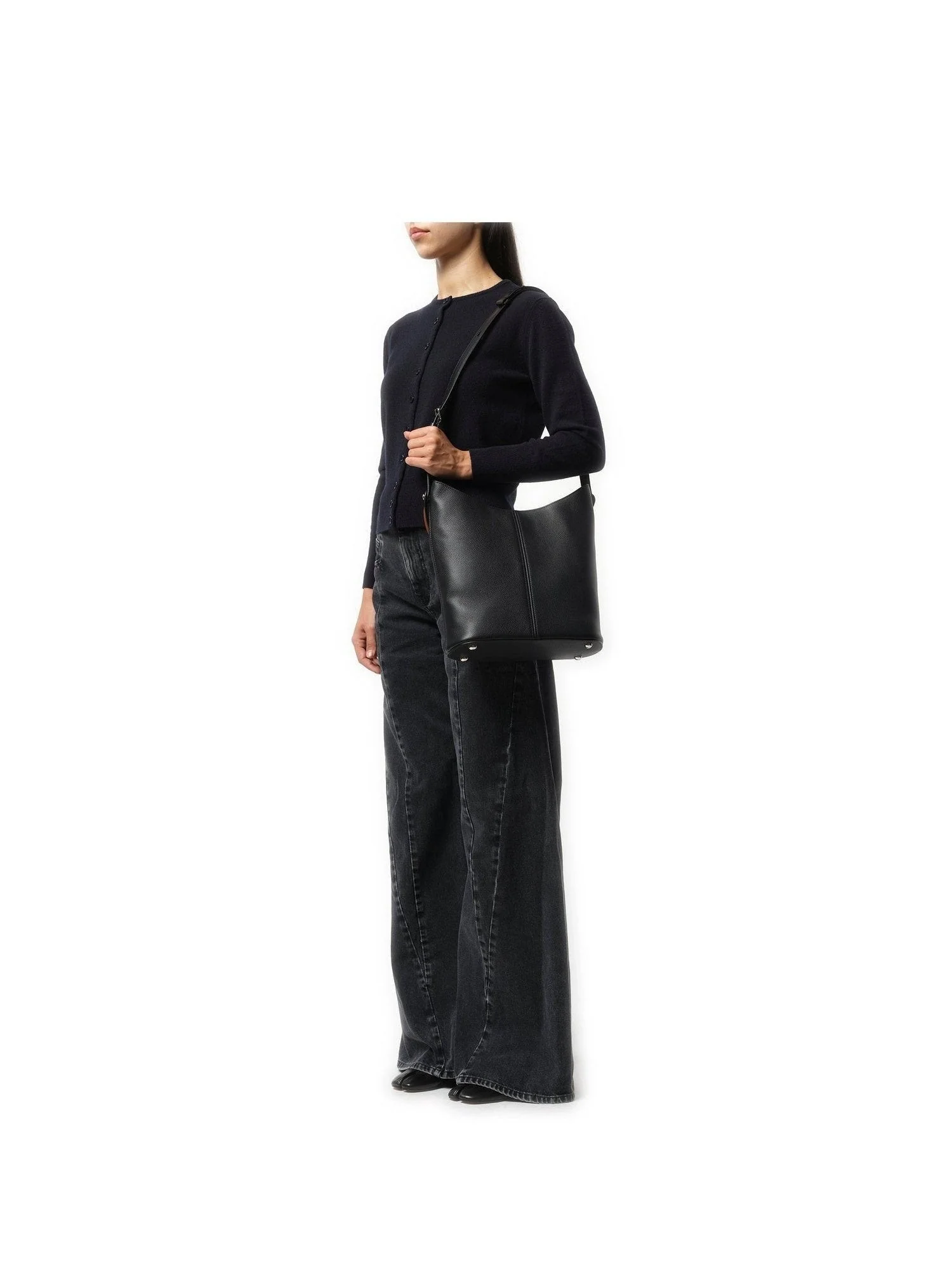 Dress-Age Hobo Bag in Black/Chestnut - Image 4