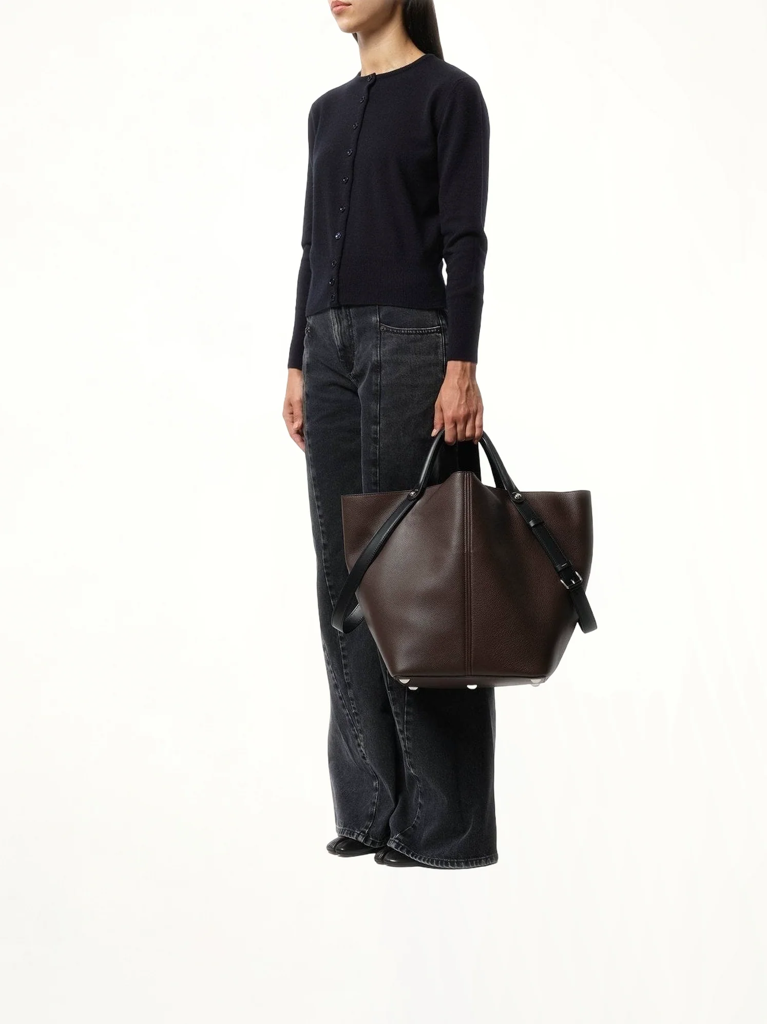 Dress-Age Large Bag in Walnut/Black - Image 4