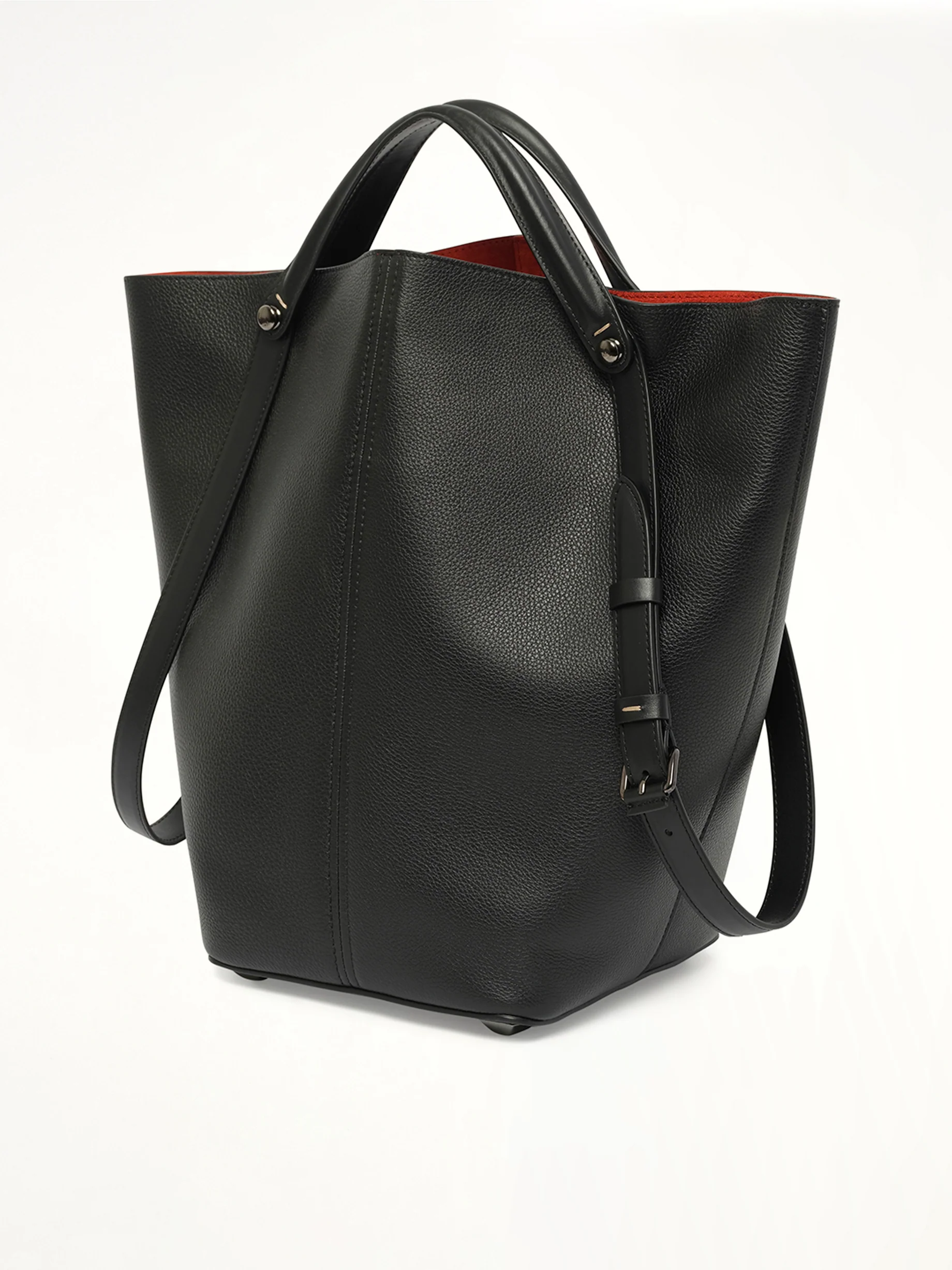 Dress-Age Medium Bag in Black/Orange - Image 2