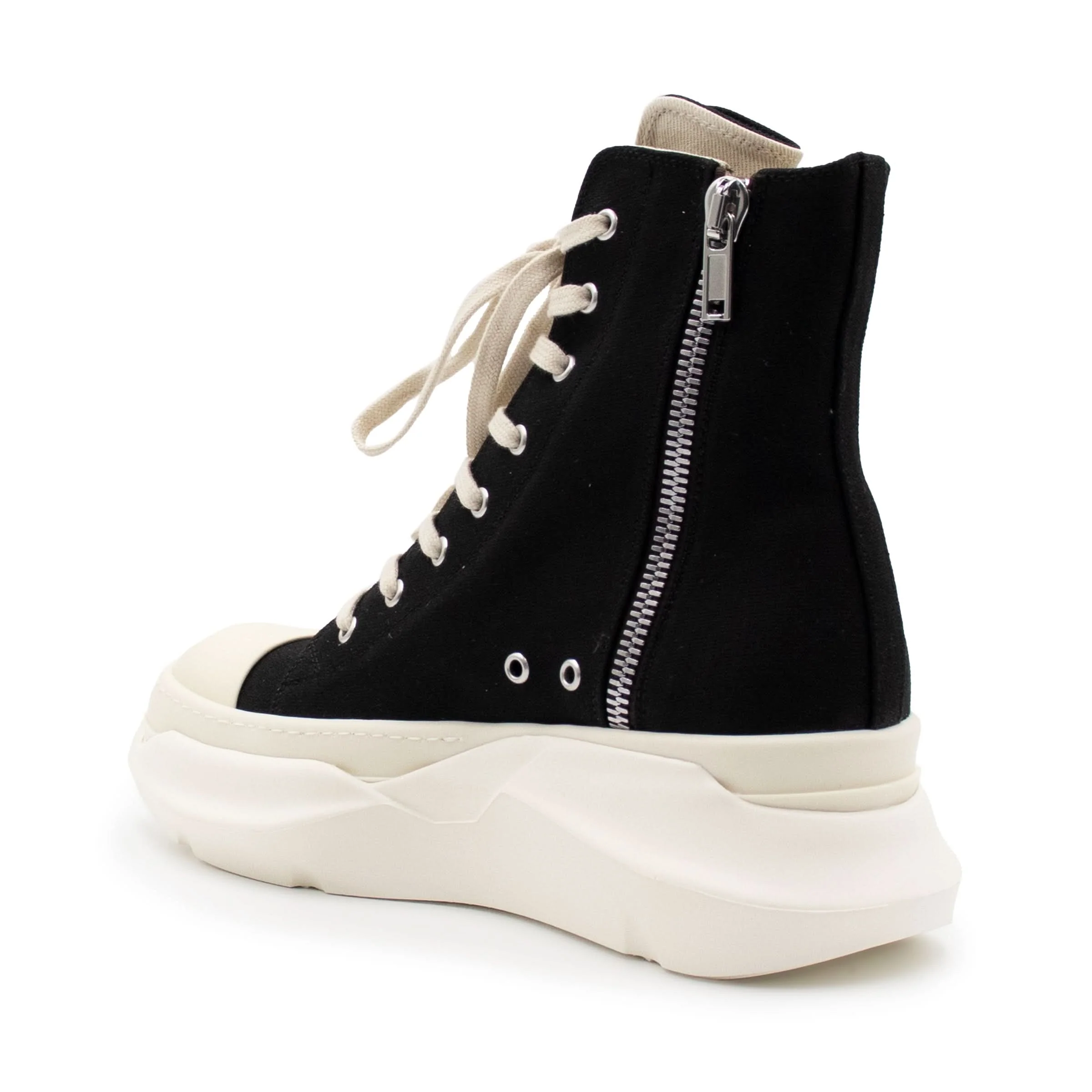 DRKSHDW Abstract Hi Sneaker in Black - Image 3