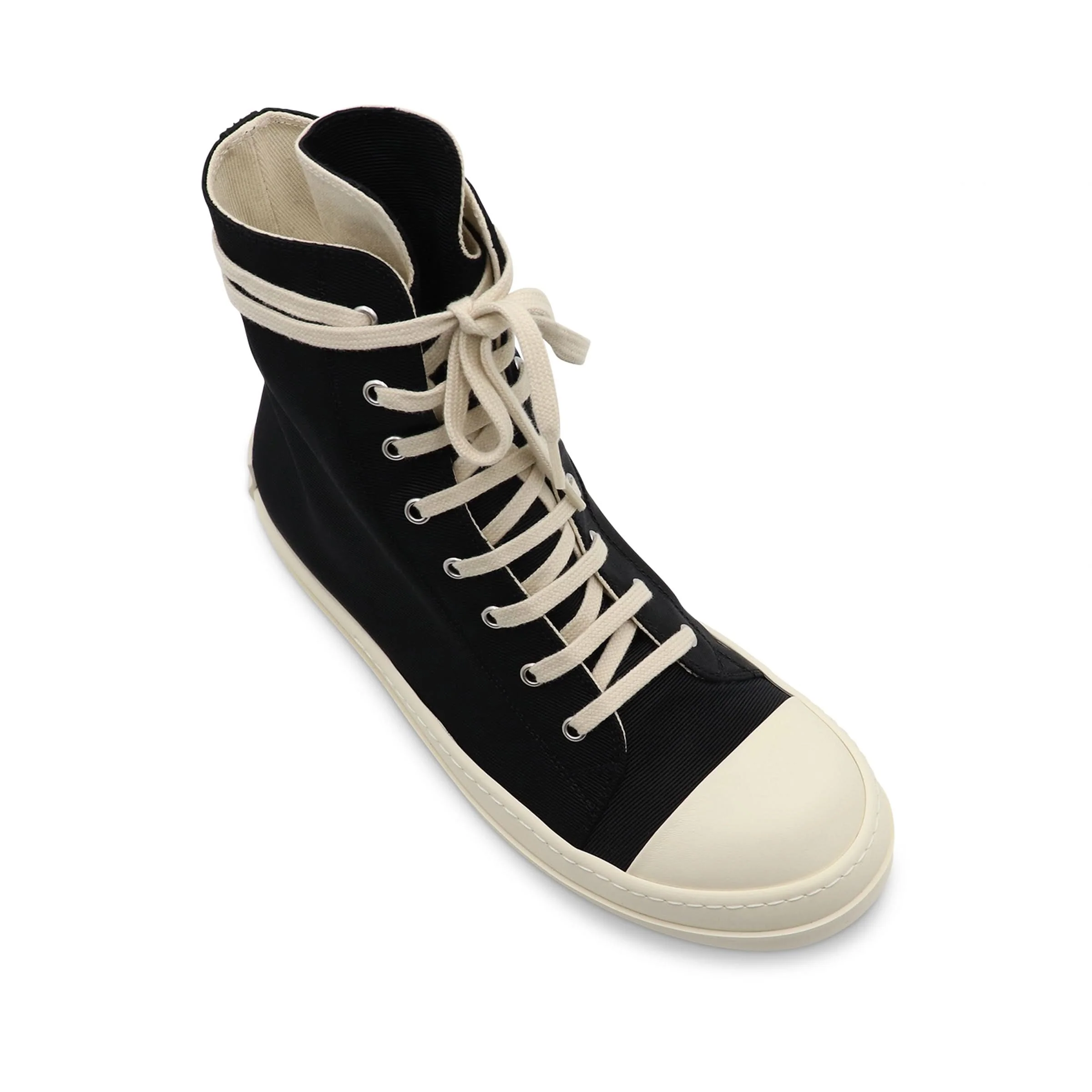 DRKSHDW Ramones High Sneaker in Black - Image 4