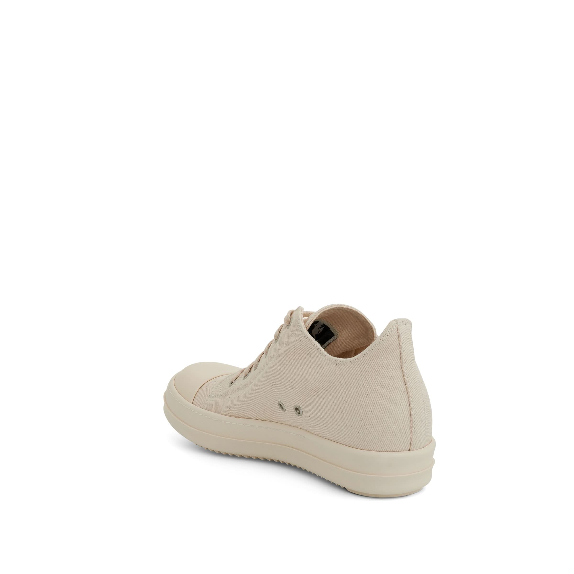 DRKSHDW Ramones Low Denim Sneaker in Natural/Milk - Image 4