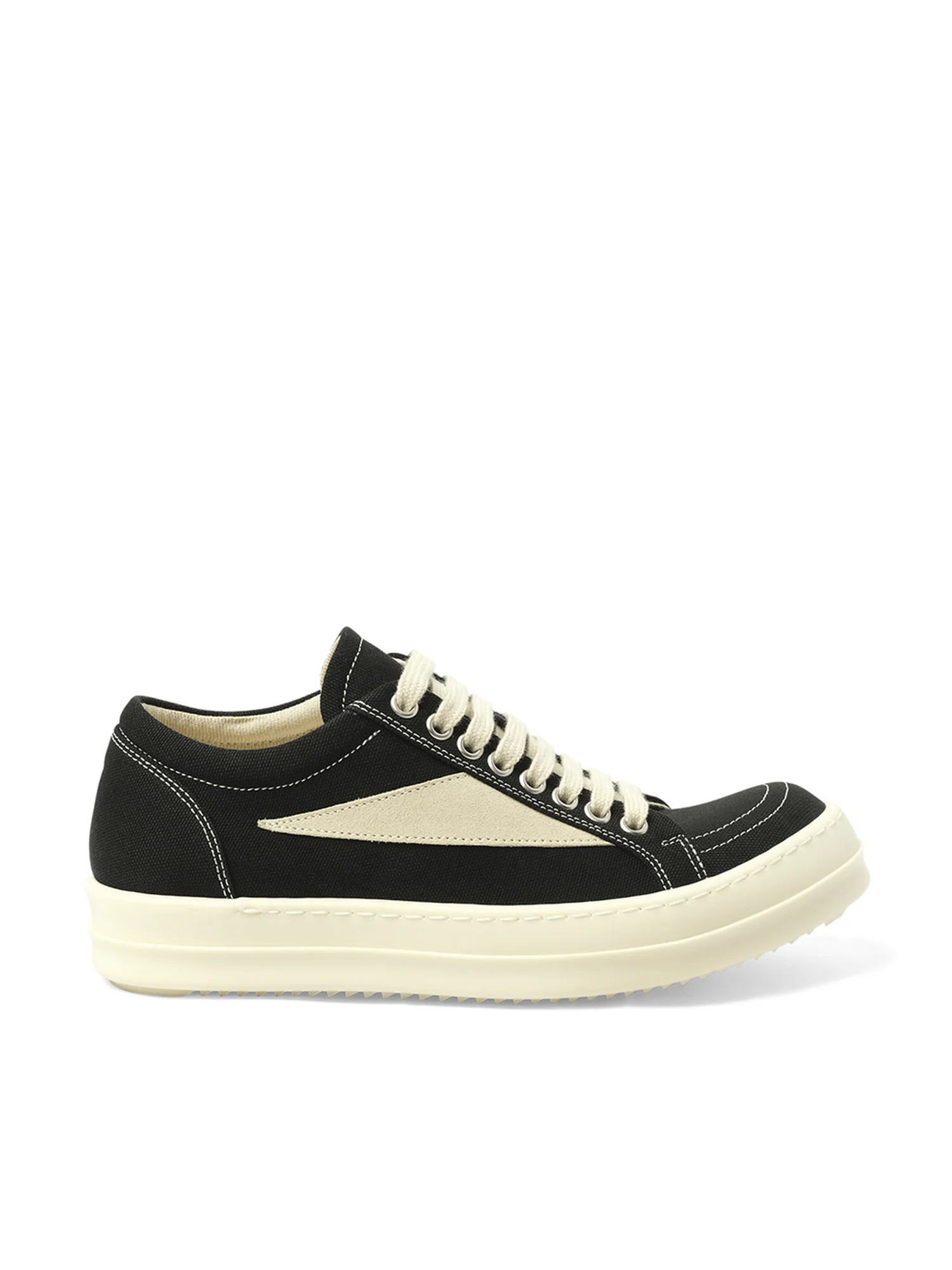DRKSHDW Vintage Sneaks in Black/Milk