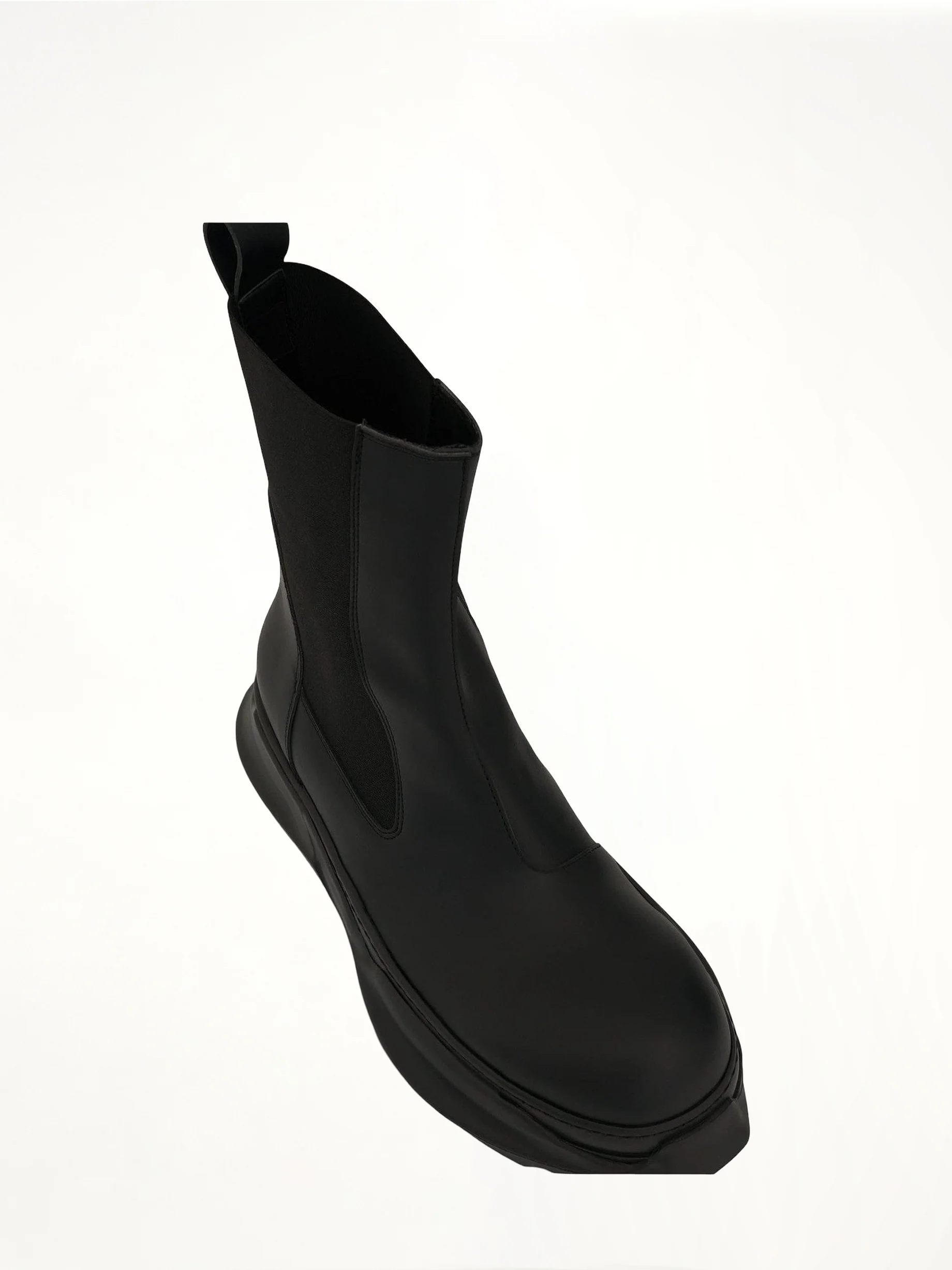 DRKSHDW Woven Beatle Abstract Boots in Black - Image 4