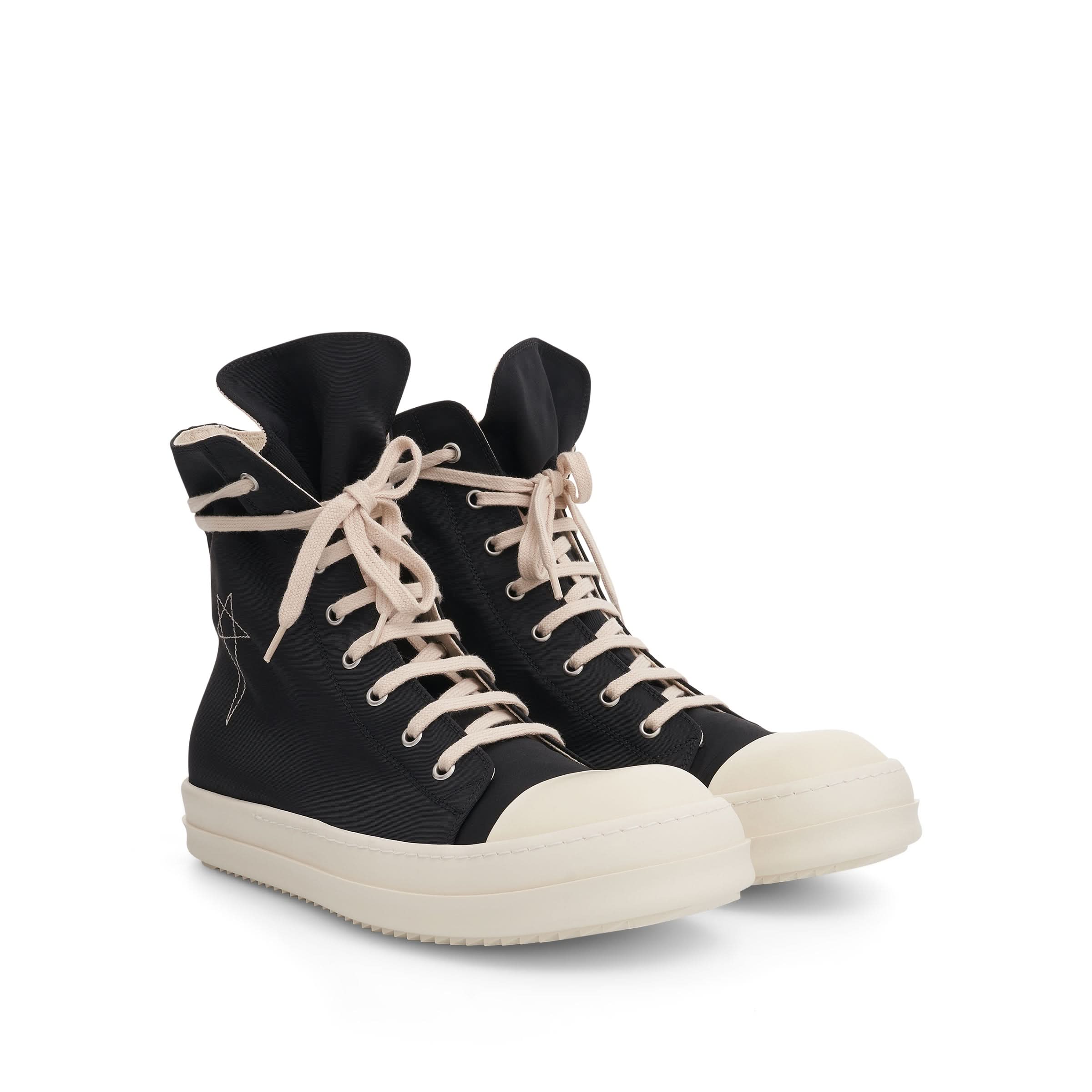 DRKSHDW Woven Sneakers in Black/Pearl/Milk - Image 2