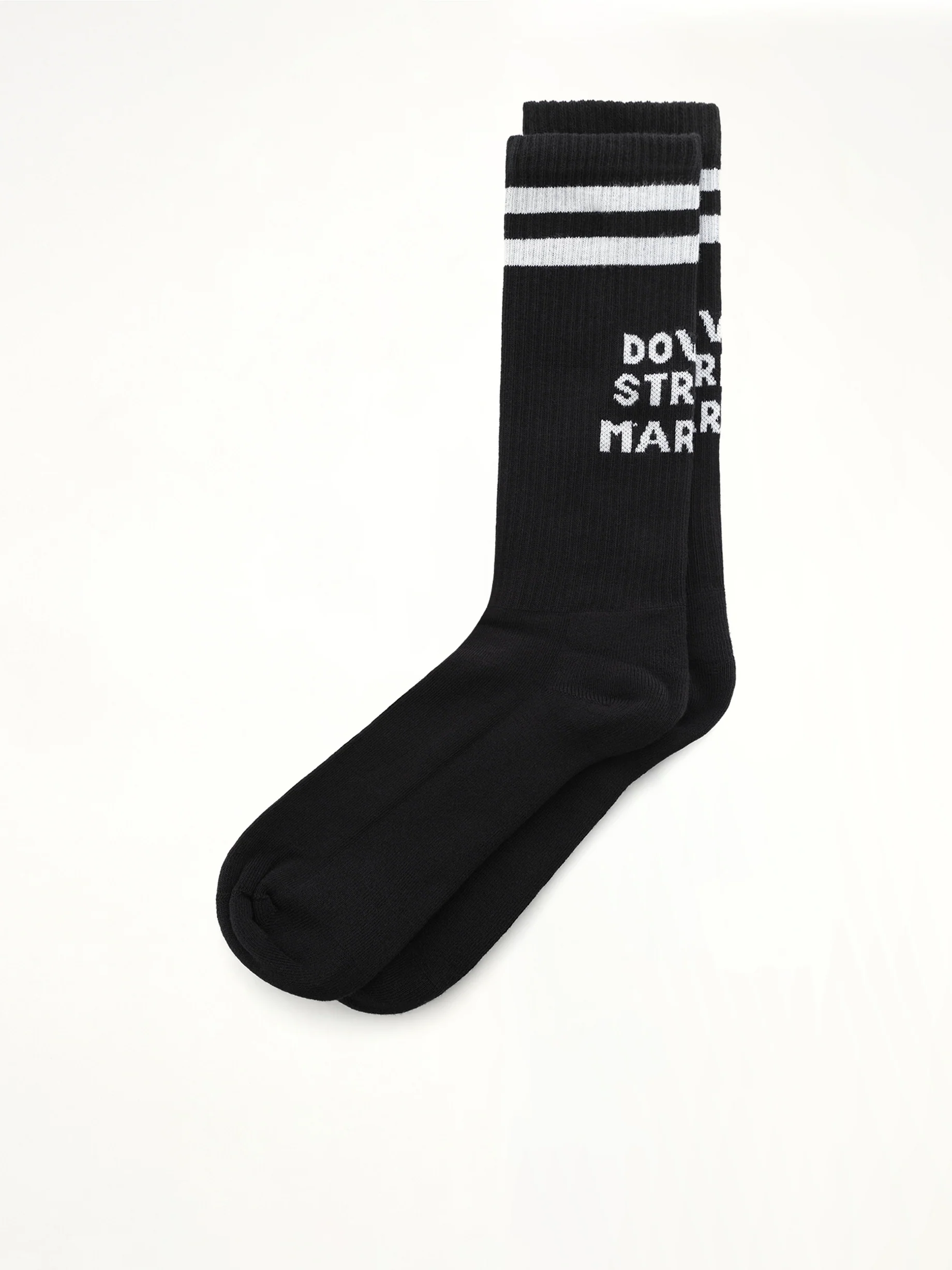 DSM Logo Socks in Black - Image 2