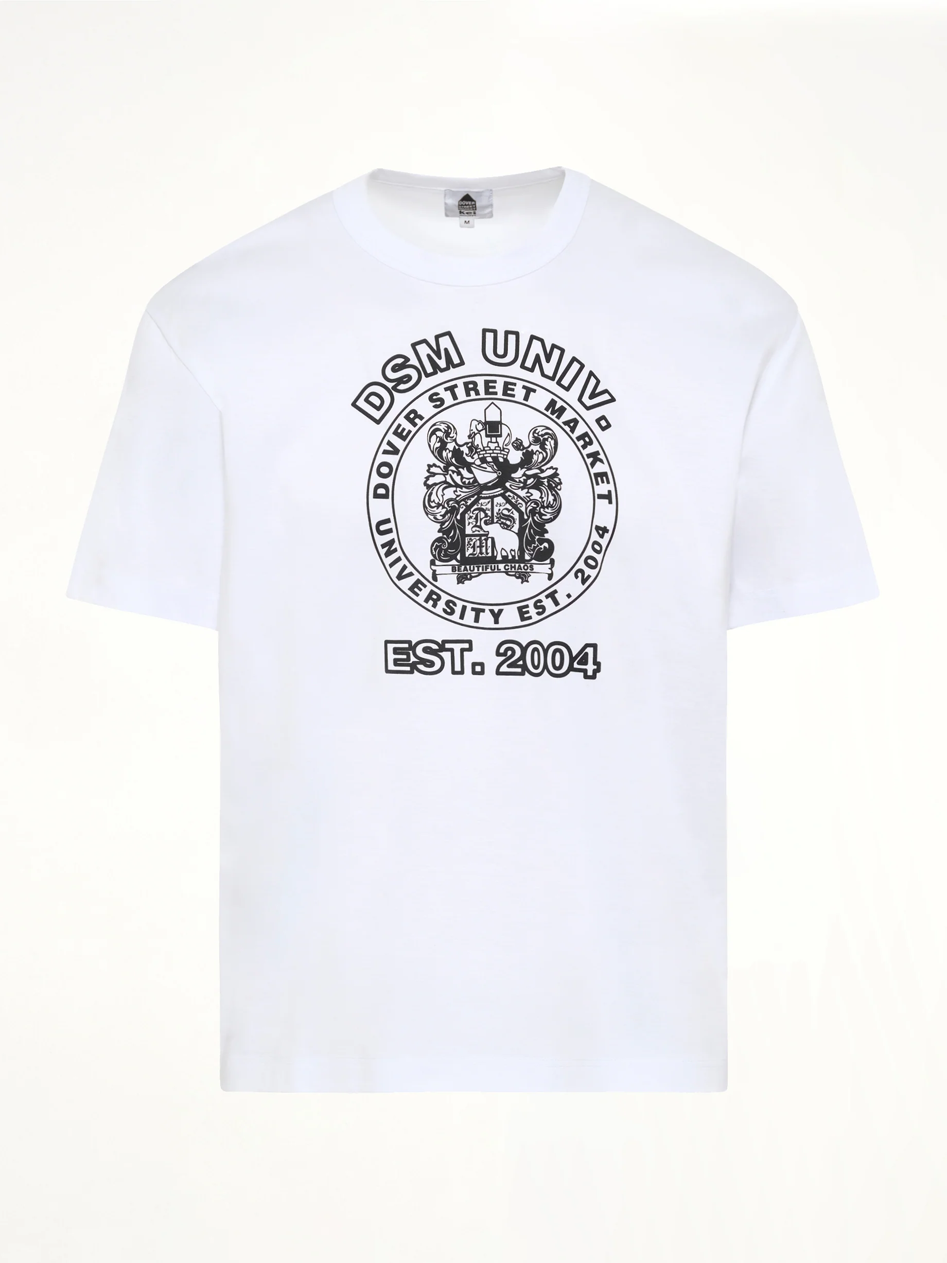 DSM Univ' T-Shirt in White - Image 2