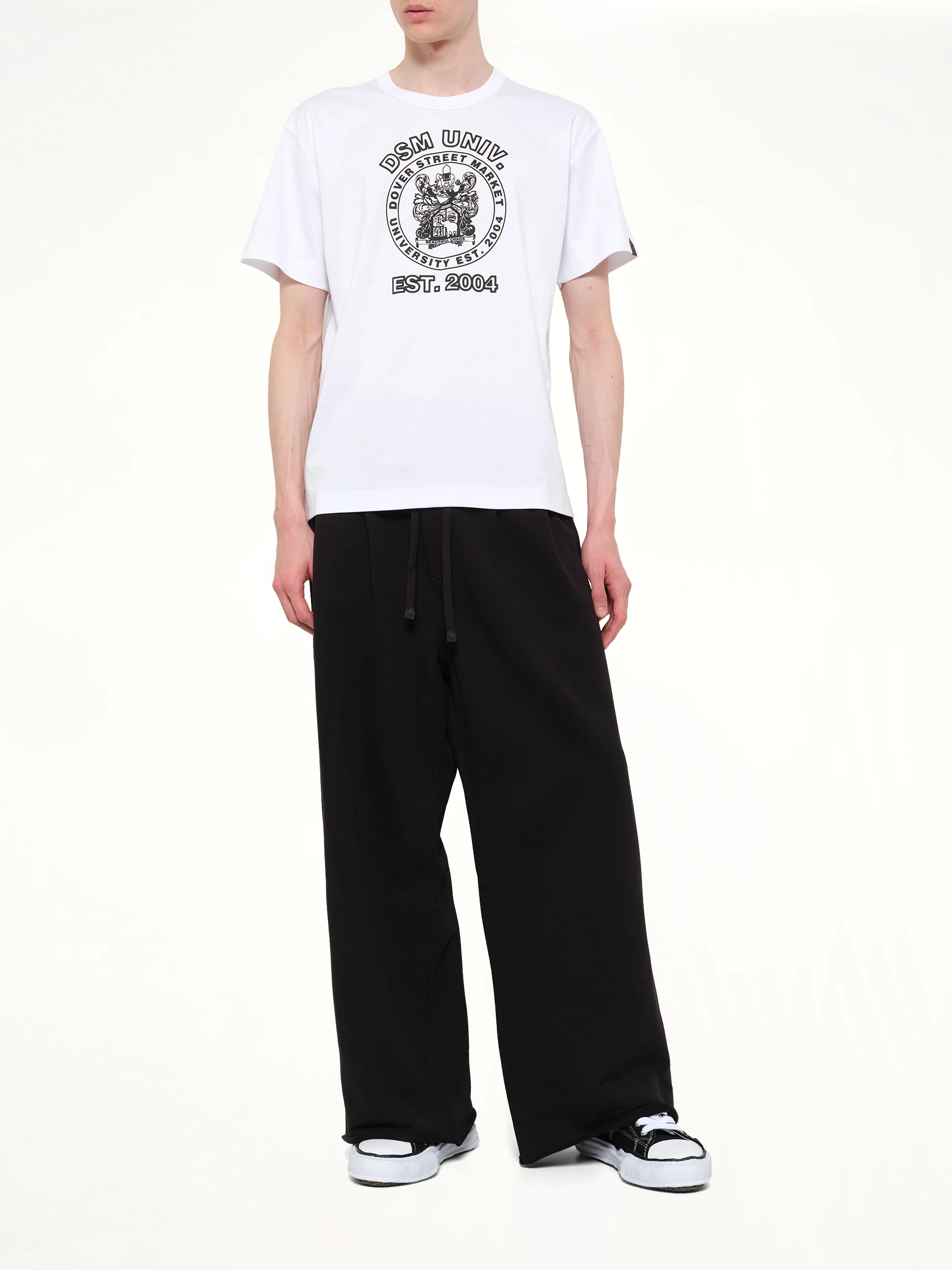 DSM Univ' T-Shirt in White - Image 4