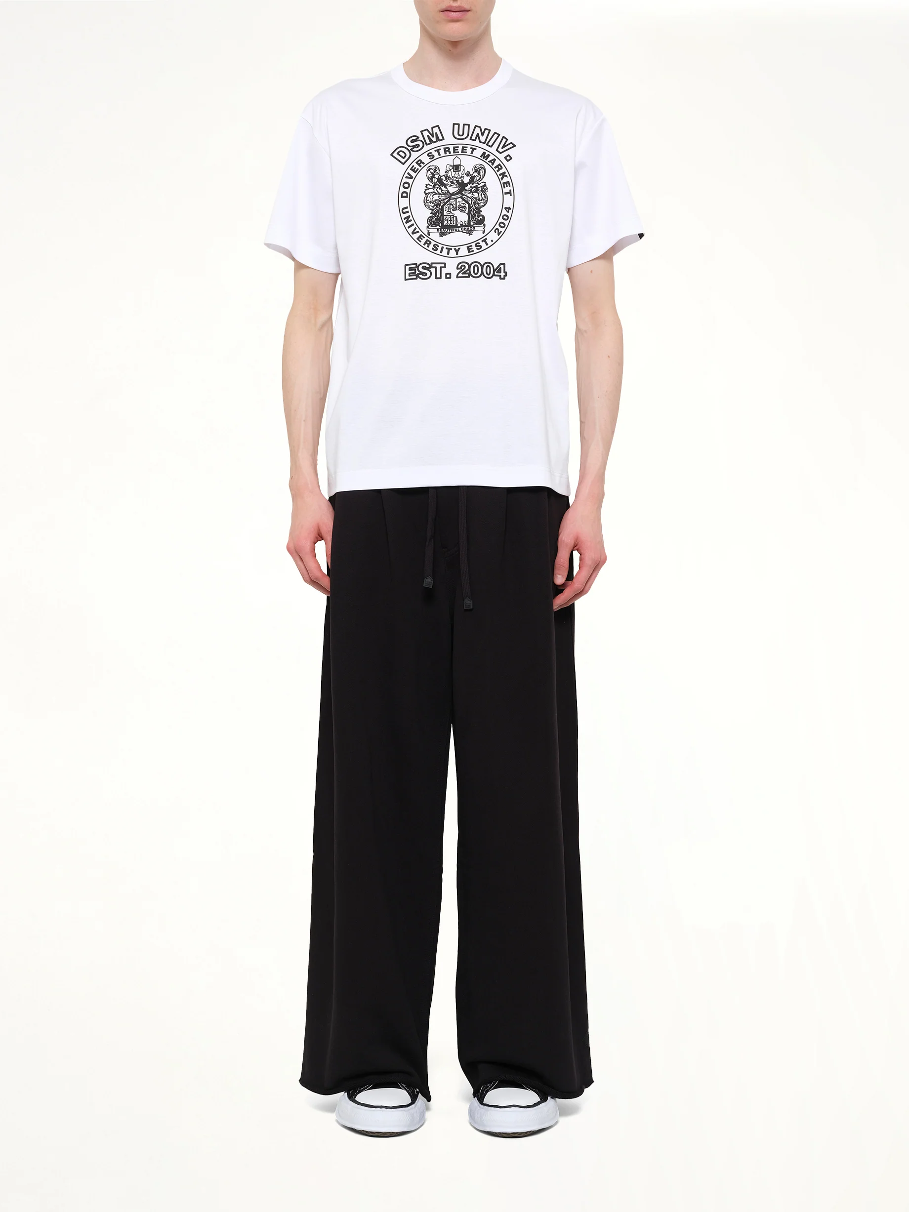 DSM Univ' T-Shirt in White - Image 7