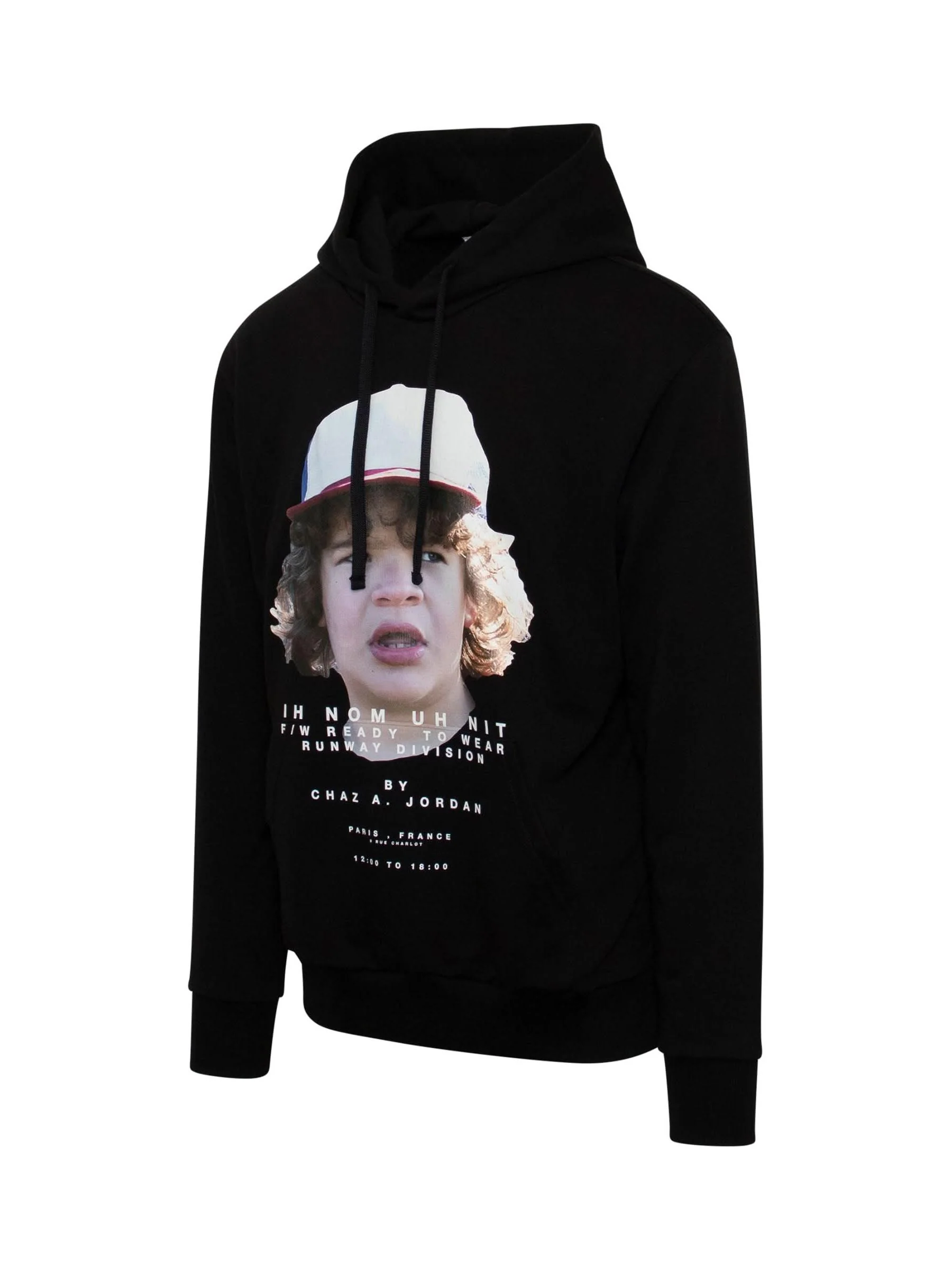 Dustin Hoodie in Black - Image 2