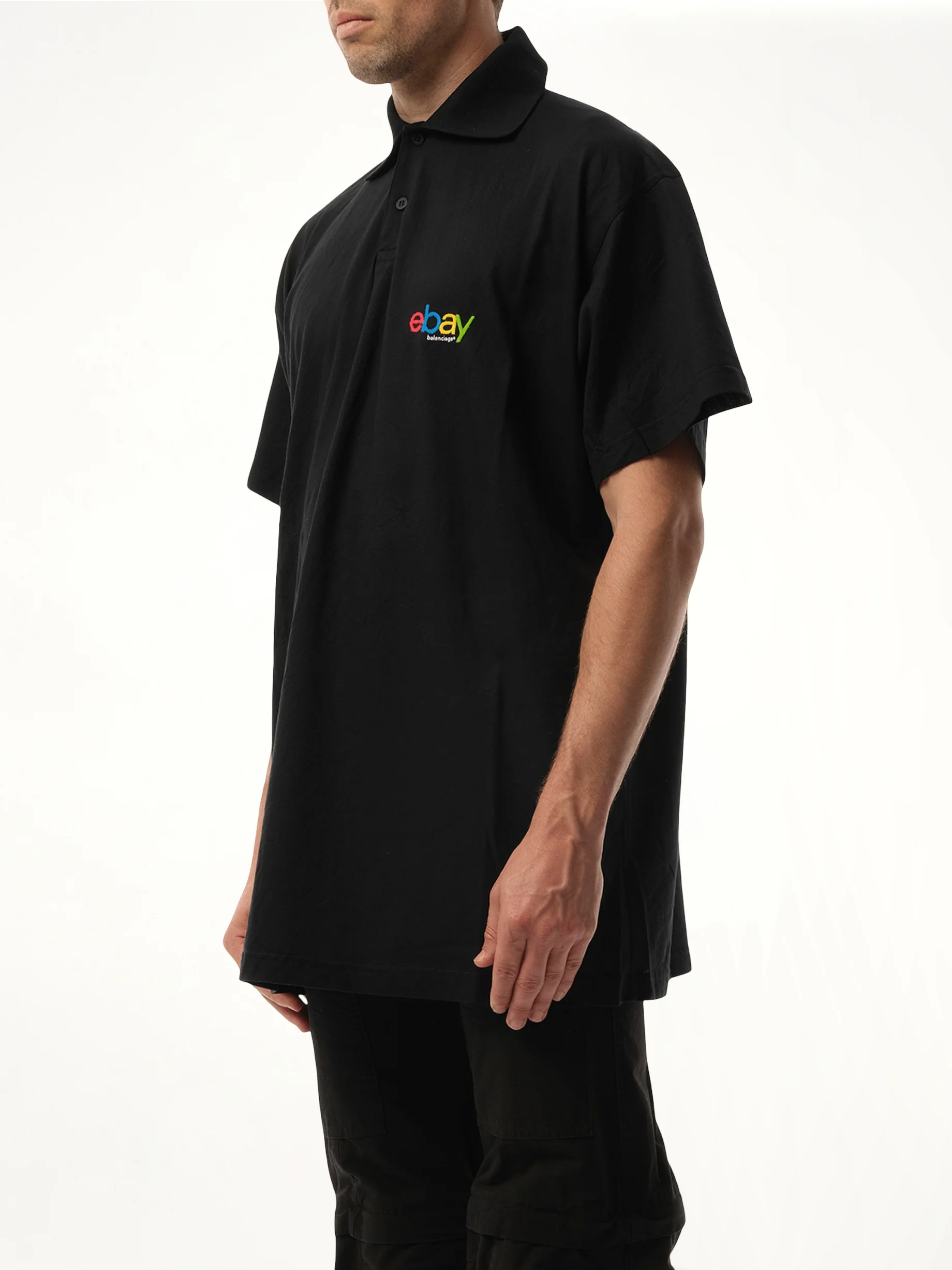Ebay Polo in Black - Image 5